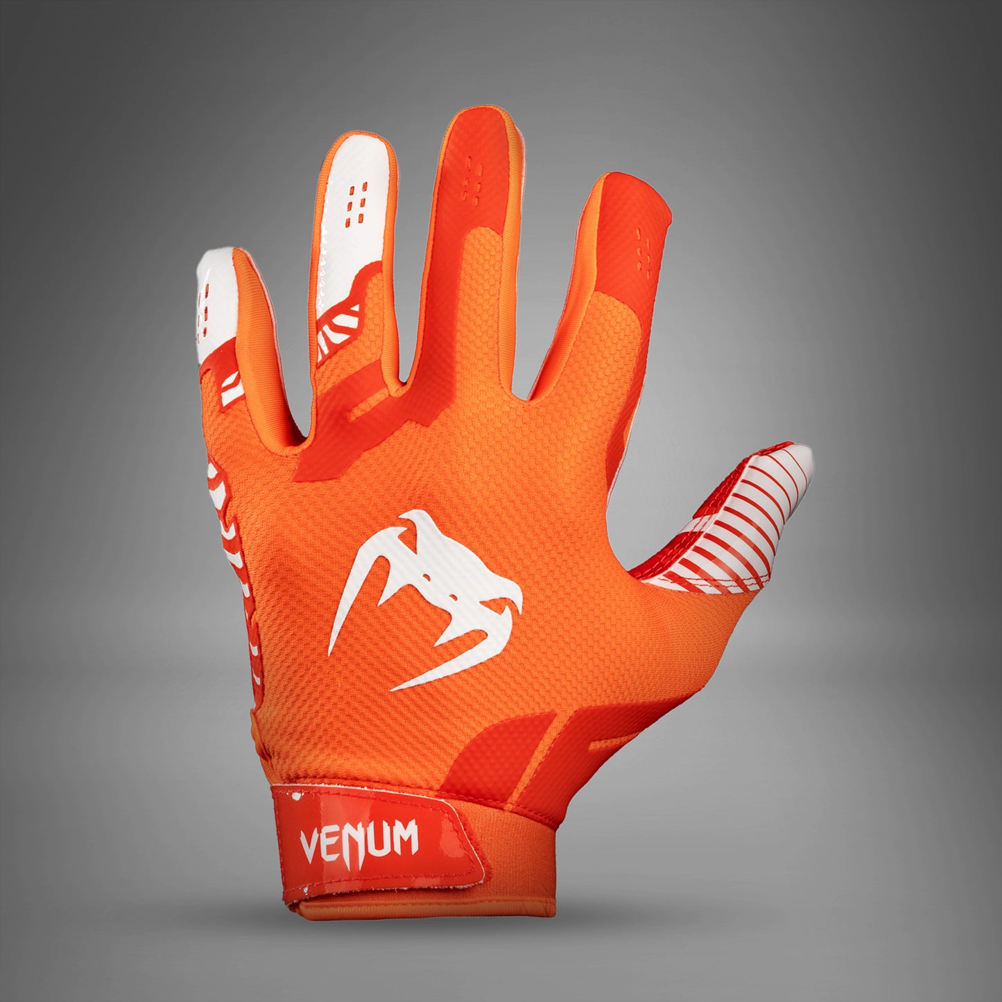 Venum Elite Personalized Football Gloves - Orange/White