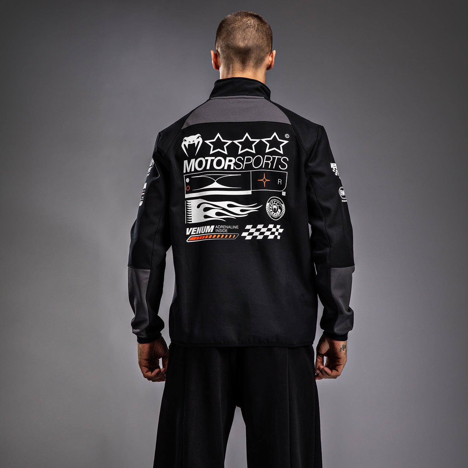 Venum Motorsport Softshell Jacket - Deep Black - Venum