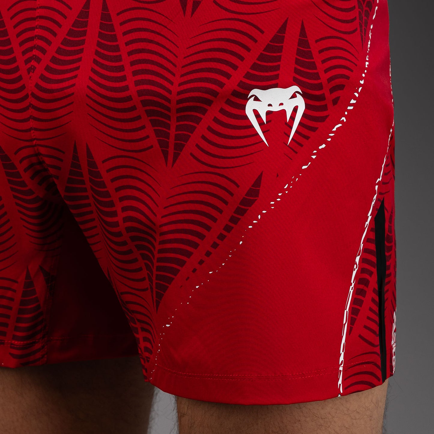 Men's UFC Zenith by Venum Red Authentic Fight Night Short Fit Fight Short Personalized