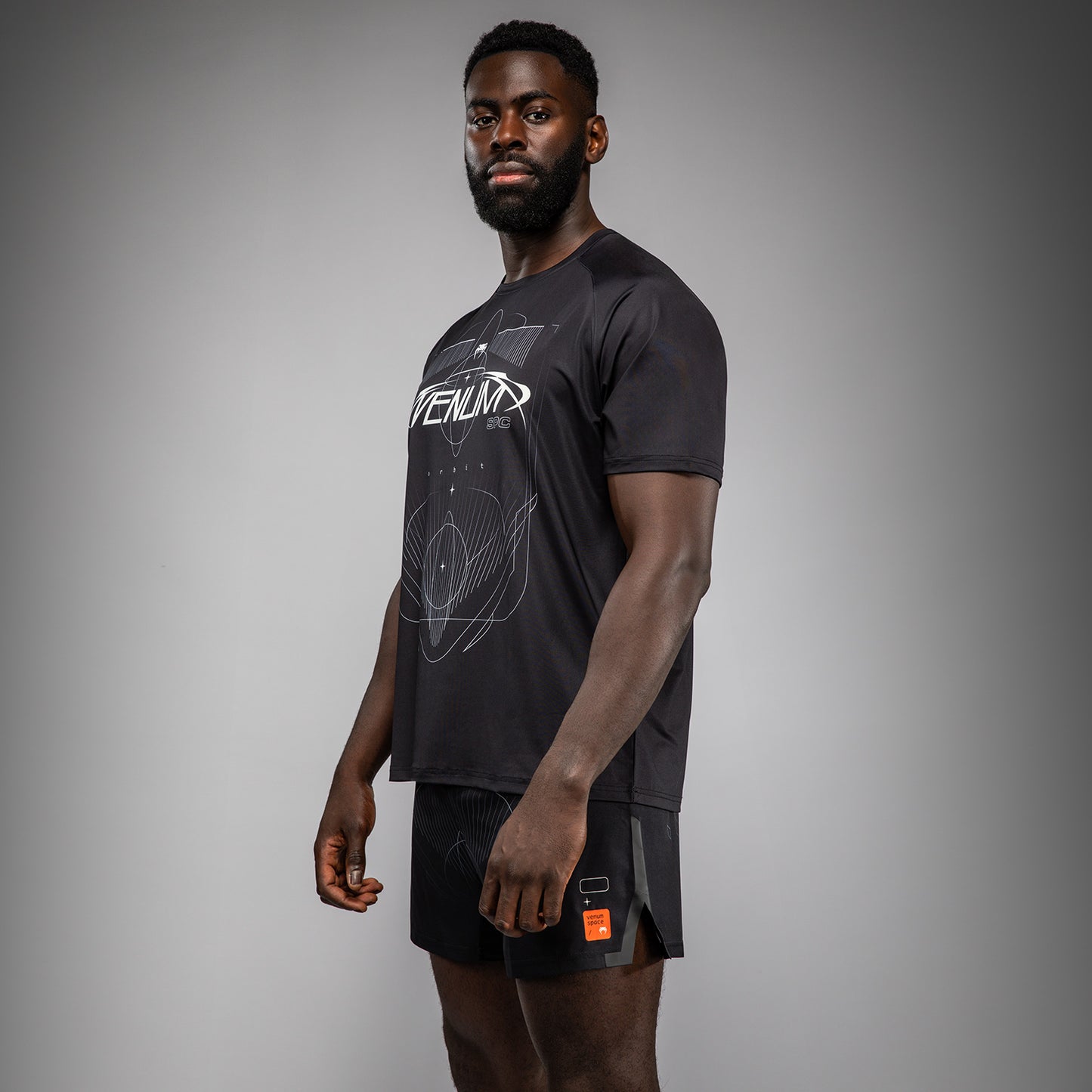Venum Eclipse Dry-Tech T-Shirt - Black/Silver