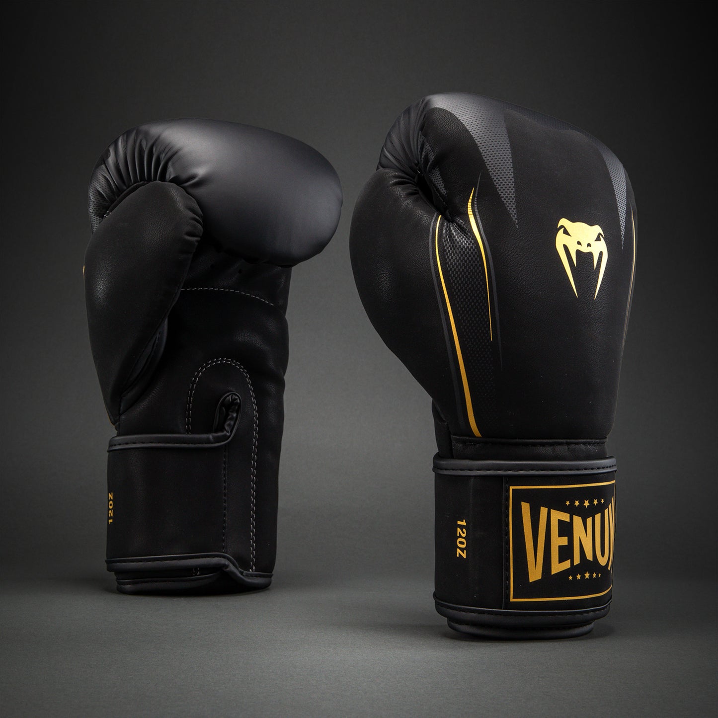 Venum G-Core Boxing Gloves - Black/Gold  product-type_Boxing Gloves Venum