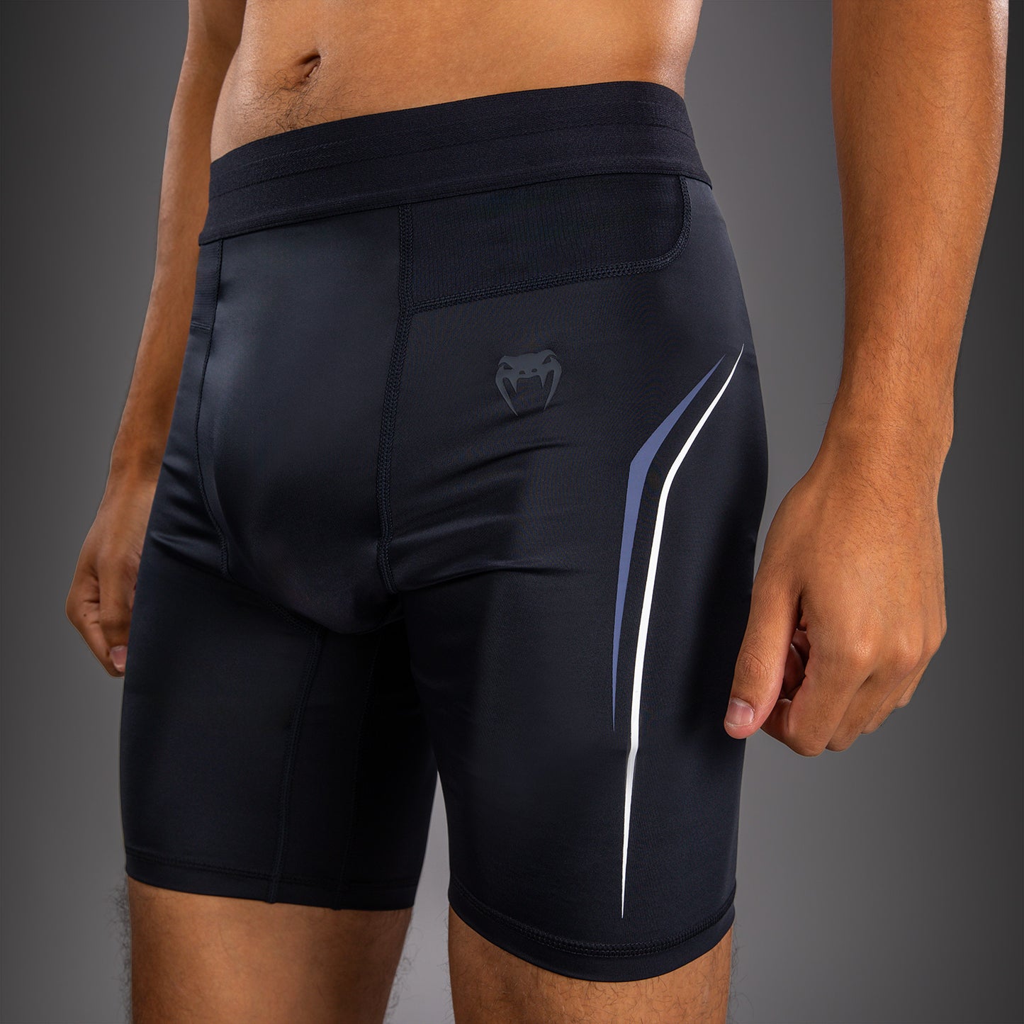 Venum G-Core Vale Tudo Shorts - Navy Blue/White  product-type_Compression shorts Venum