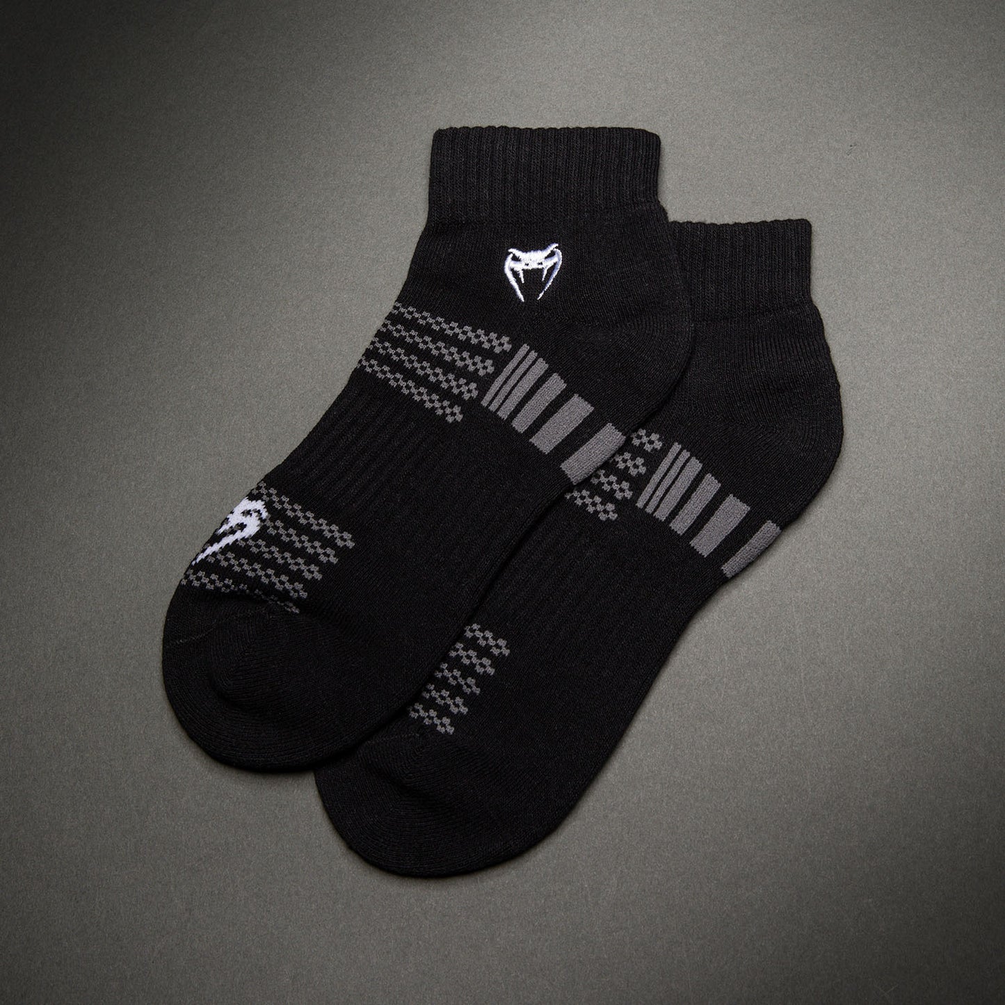 Venum Vector Ankle Socks 3 Pack - Black/Grey