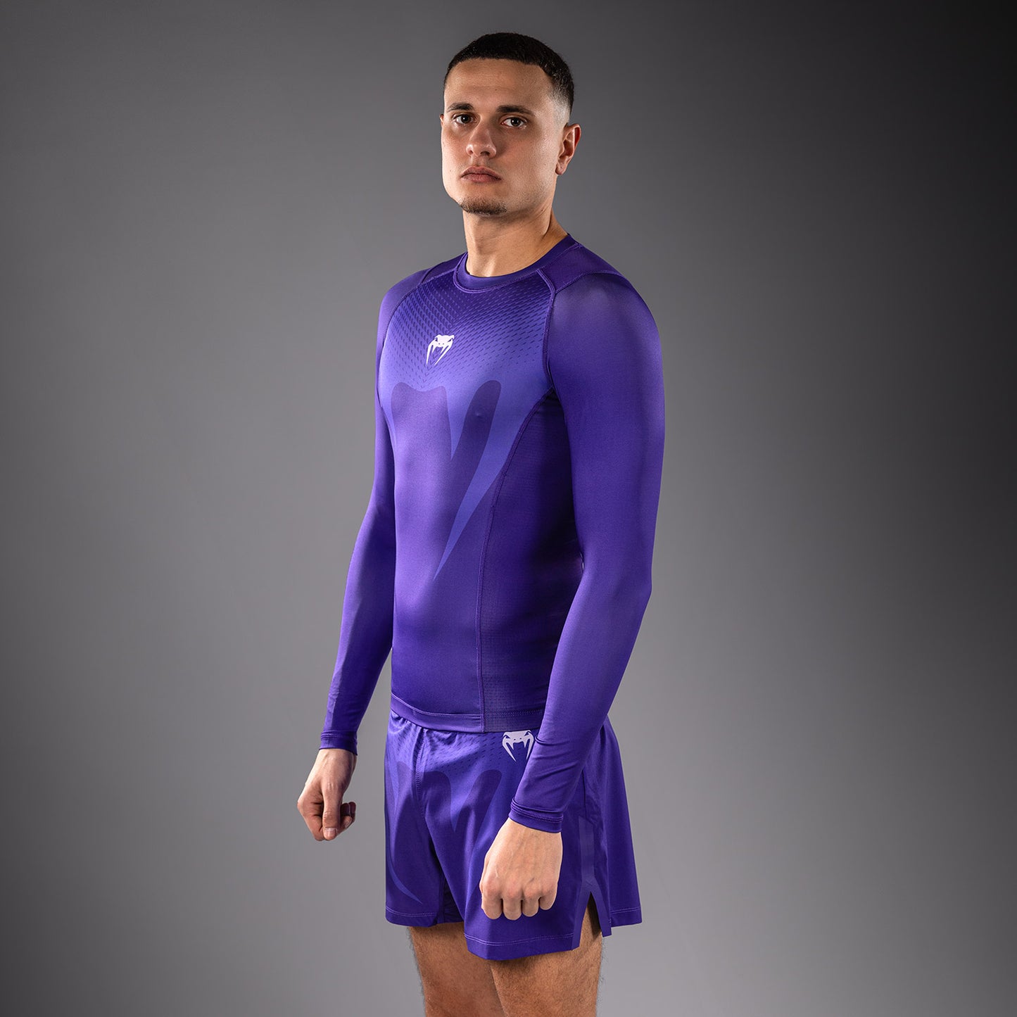 Venum No Gi Rashguards - Purple