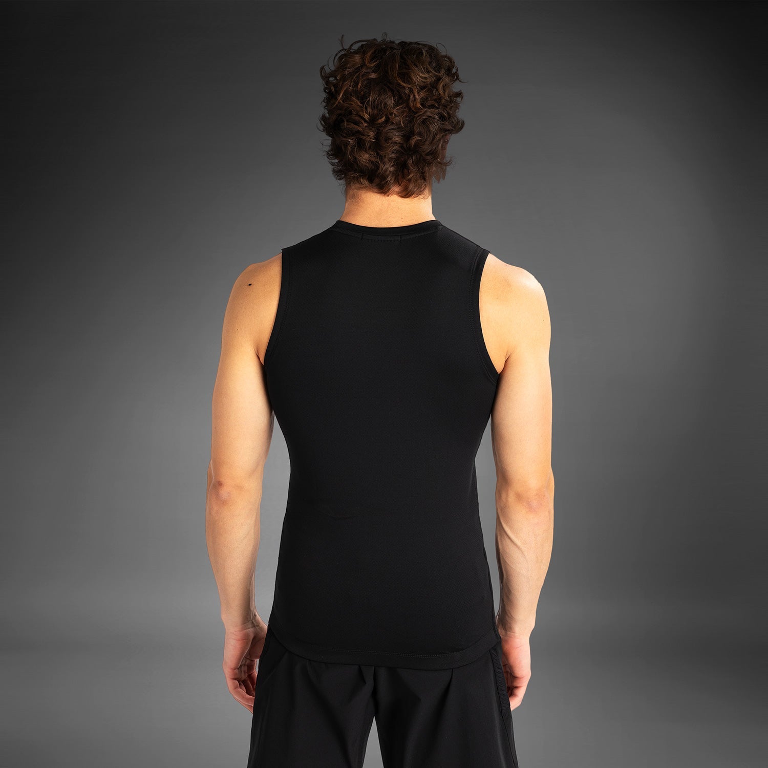 Venum Contender Men's Sleeveless Rashguard - Black/White - Venum