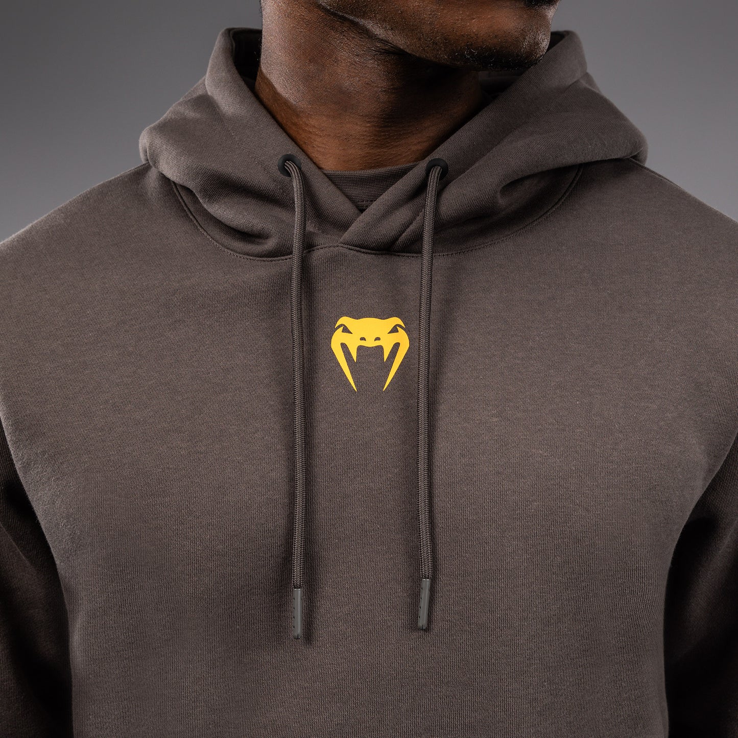 UFC Fusion by Venum Fight Week Men’s Pullover Hoodie - Solid Earthen Brown