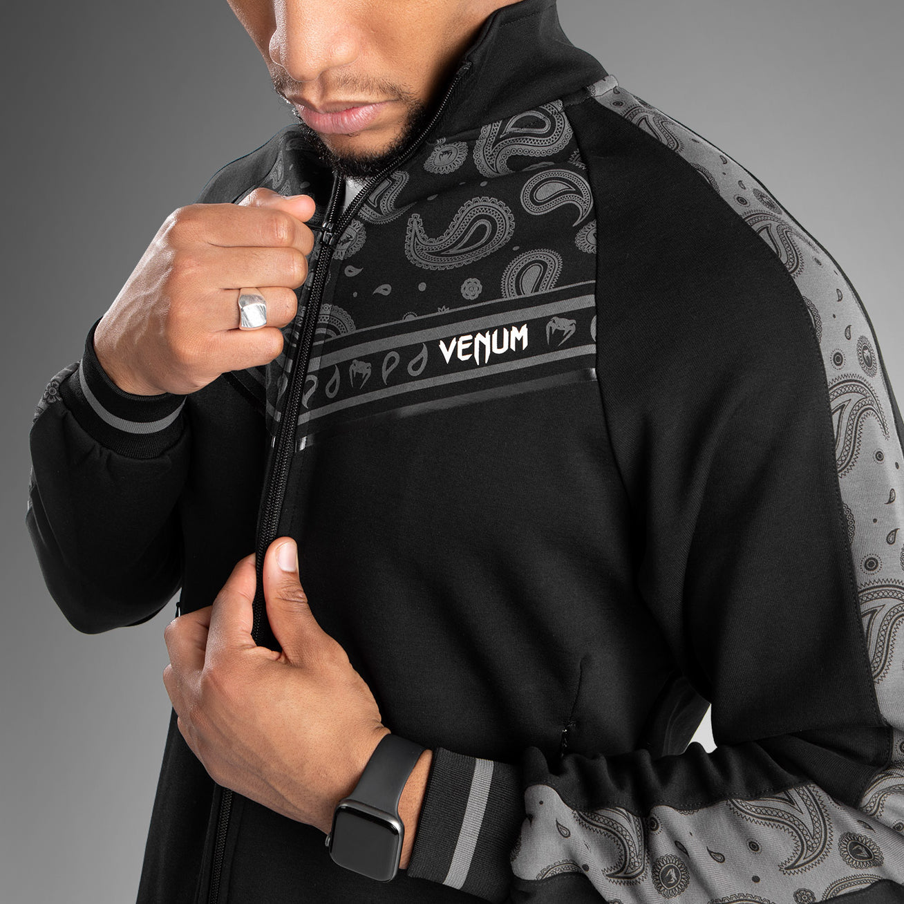 Venum Cali 34 Track Jacket - Black