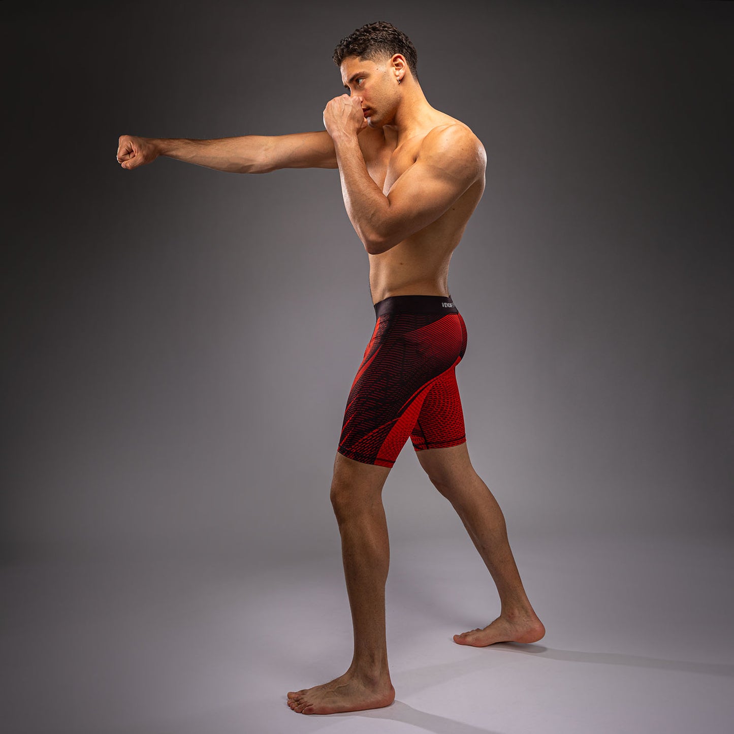 Venum Galactic 3.0 Vale Tudo Shorts - Red/Silver  product-type_Compression shorts Venum