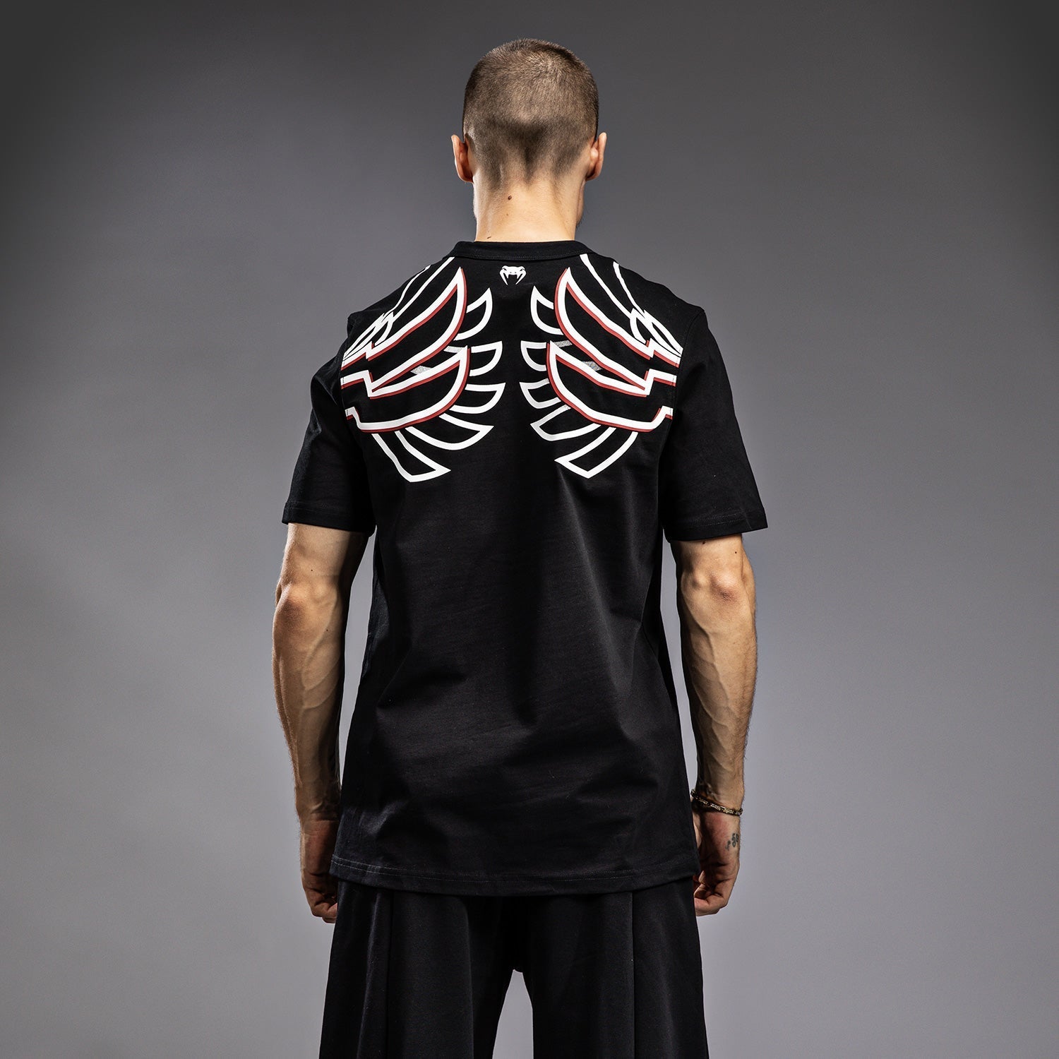 Venum x TEKKEN 8 - Jin Kazama T-Shirt - Black/Black/White - Venum