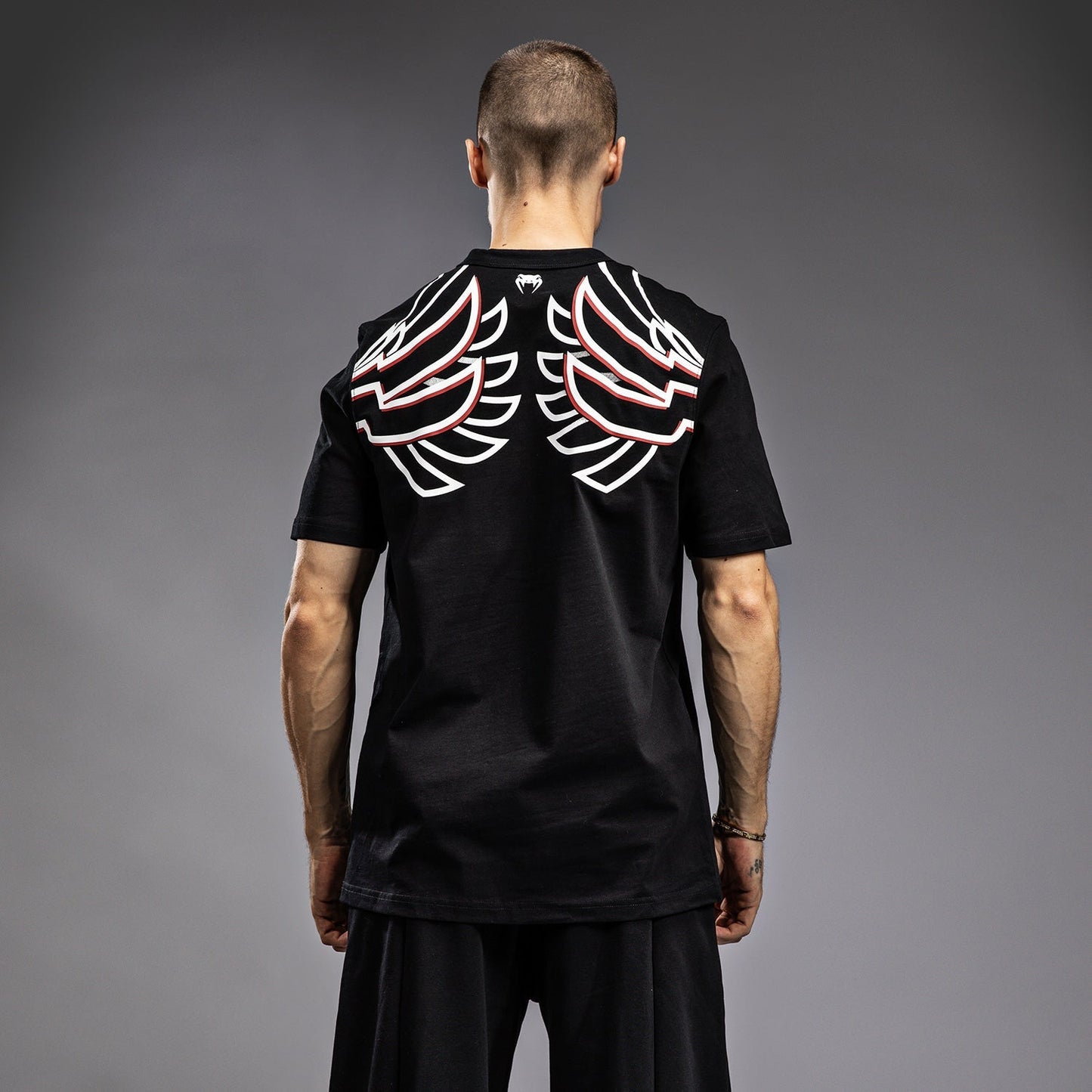 Venum x TEKKEN 8 - Jin Kazama T-Shirt - Black/Black/White