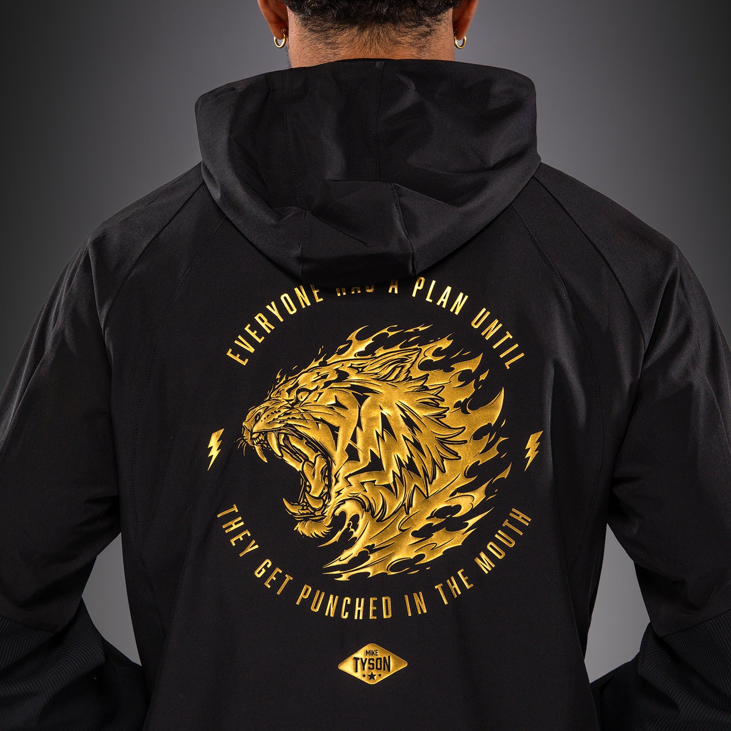 Venum x Mike Tyson Tiger Track Jacket - Black/Gold  product-type_Jackets Venum
