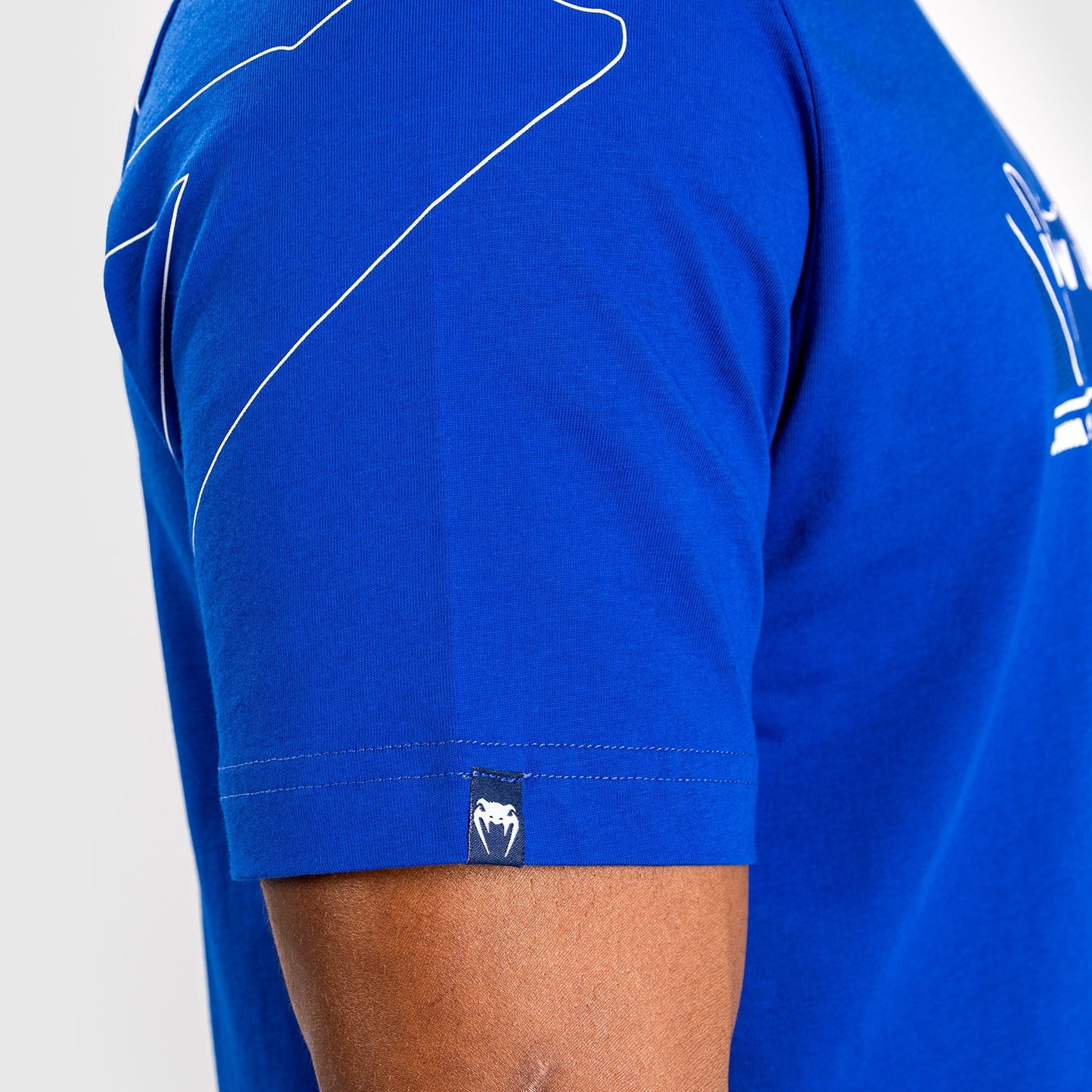 Venum Snake Print T-Shirt - Royale Blue