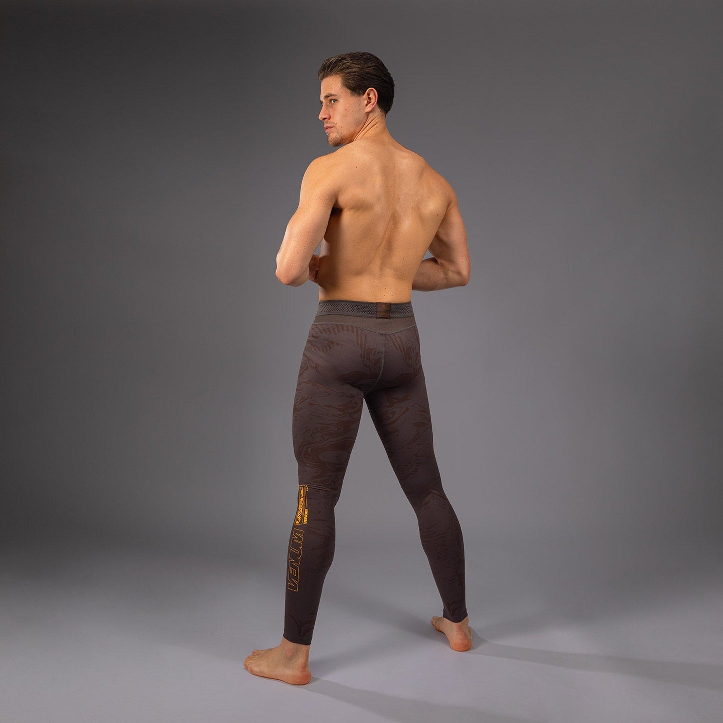 UFC Fusion by Venum Fight Week Men’s Performance Tight - Earthen Brown