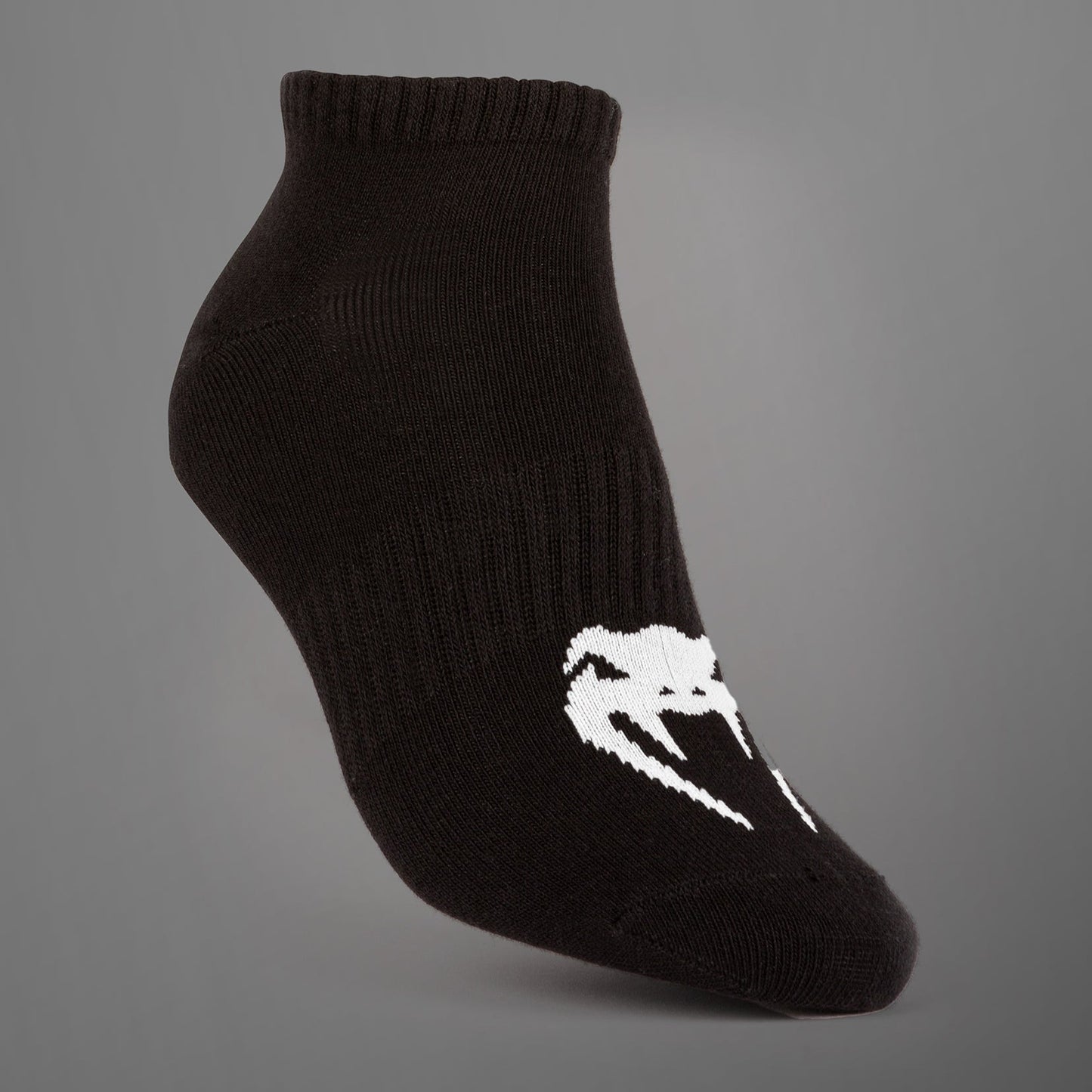 Venum Classic Footlet Sock - set of 3 - Black/White