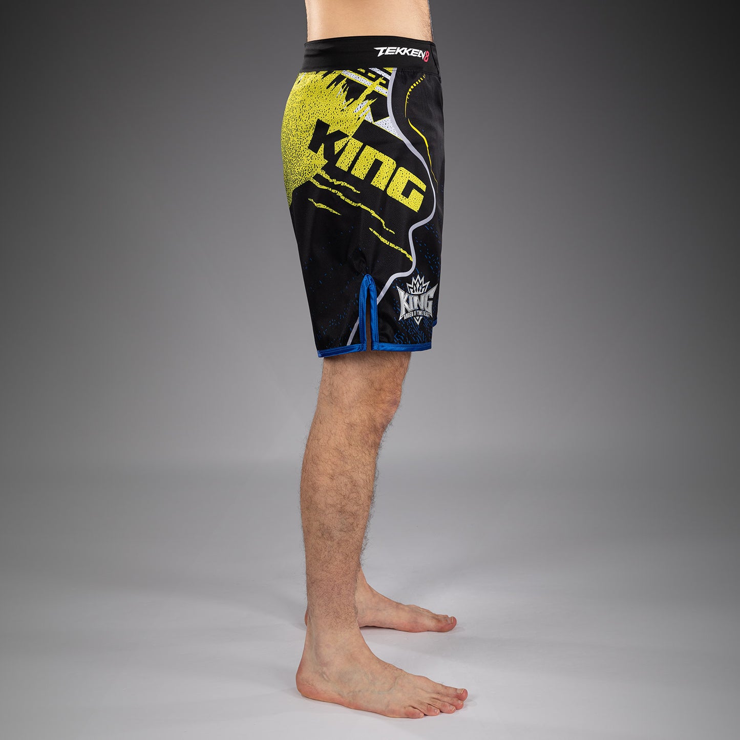 Venum x TEKKEN 8 Fight Shorts - King - Black/Yellow