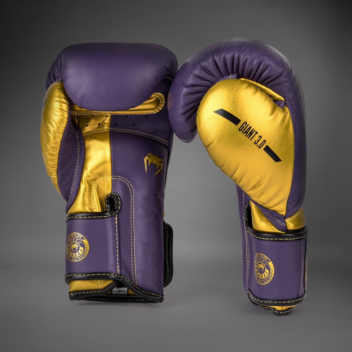 Venum Giant 3.0 Boxing gloves - Dark Purple/Gold - Special Edition