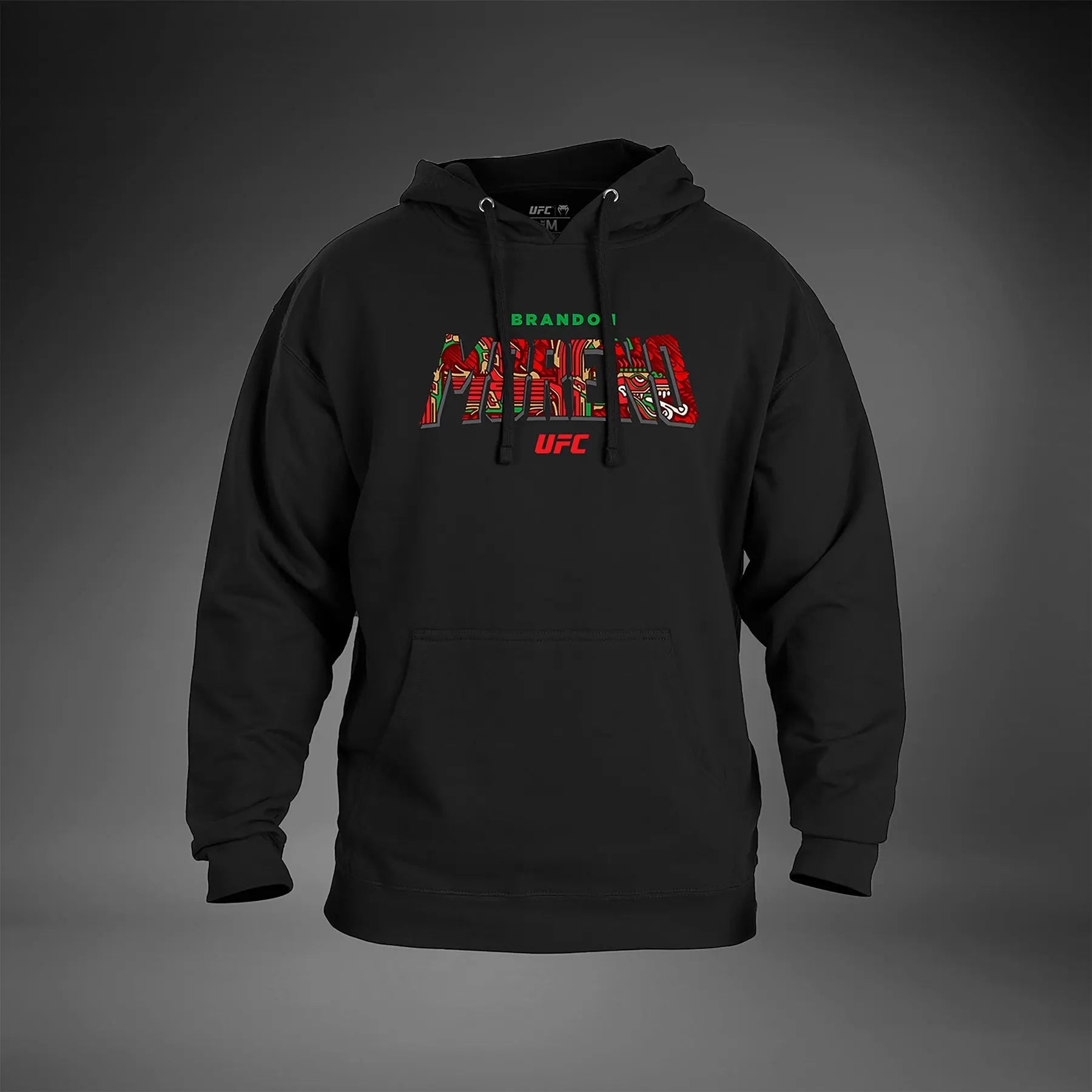 Men's UFC Unrivaled by Venum Black Brandon Moreno Hoodie - Venum