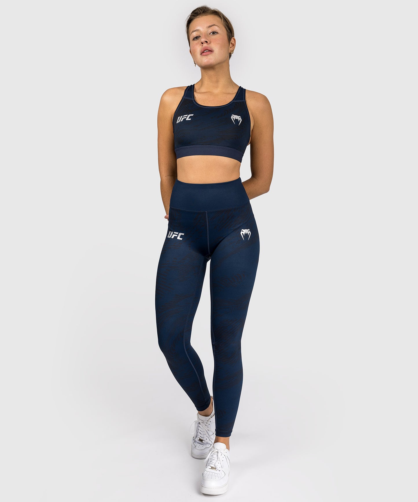 UFC Fusion by Venum Fight Week Women’s Sports Bra - Oceanic Blue
