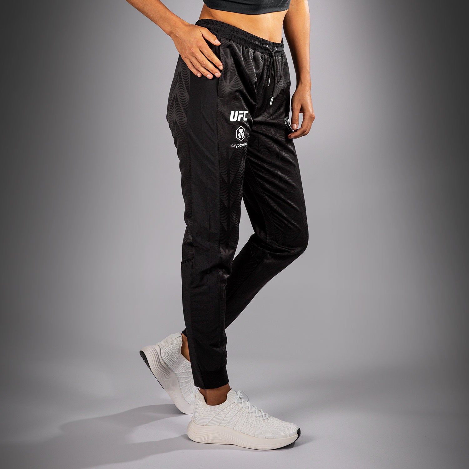 Women's UFC Zenith by Venum Black Authentic Fight Night Walkout Pant  product-type_Jogging Pants Venum