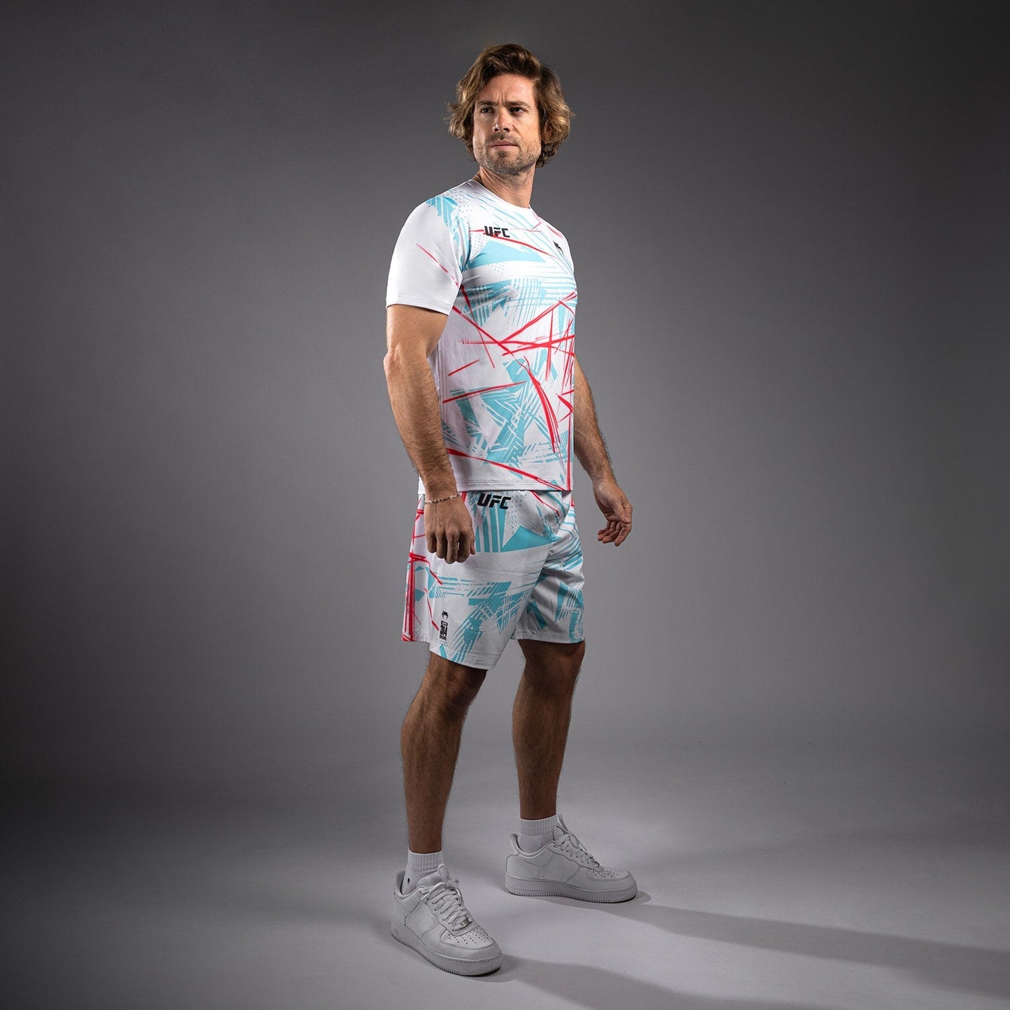UFC Fusion By Venum Miami Edition Fight Week Men’s Dry-Tech T-Shirt - White