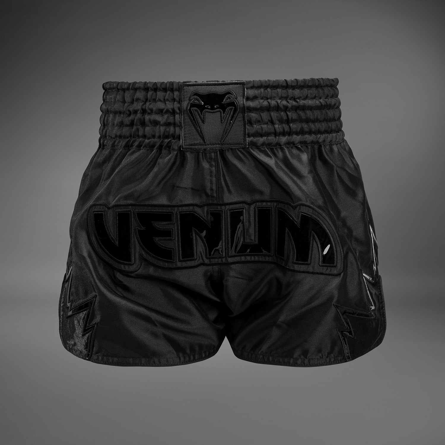 Venum Inferno Muay Thai Shorts Black/Black Venum