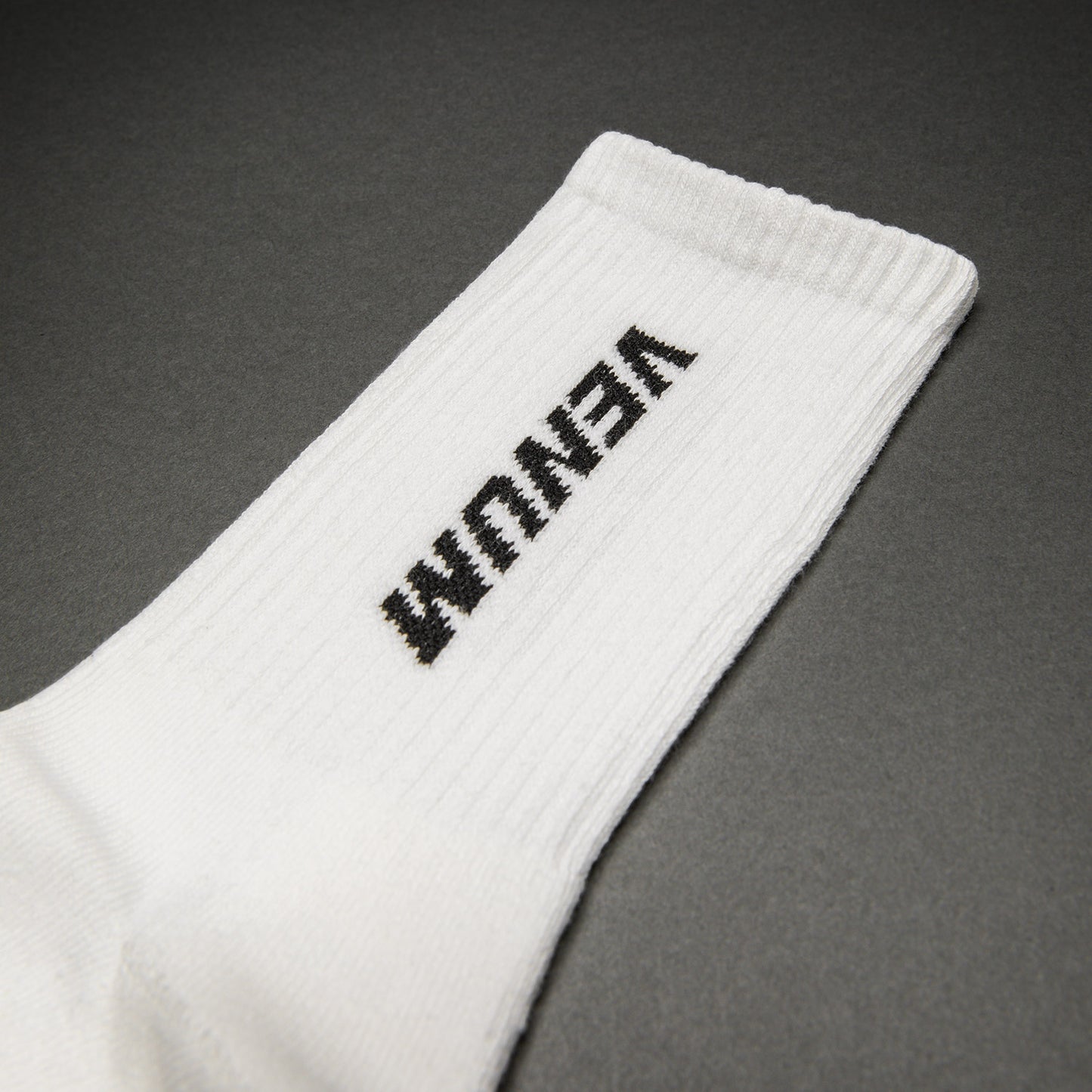 Venum Essential Crew Socks (Set of 3 pairs) - White/Black