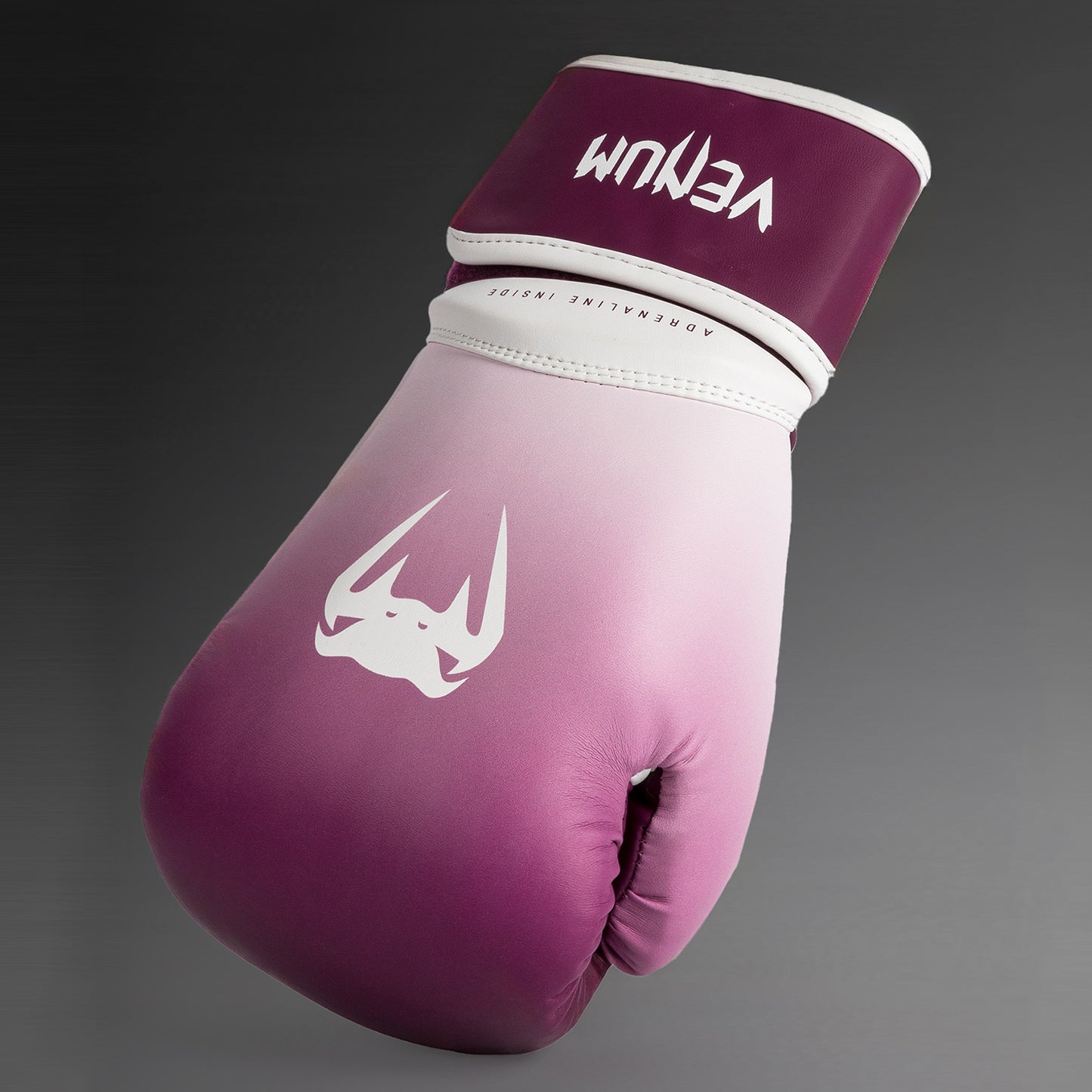 Venum Iris Boxing Gloves - Plum/white
