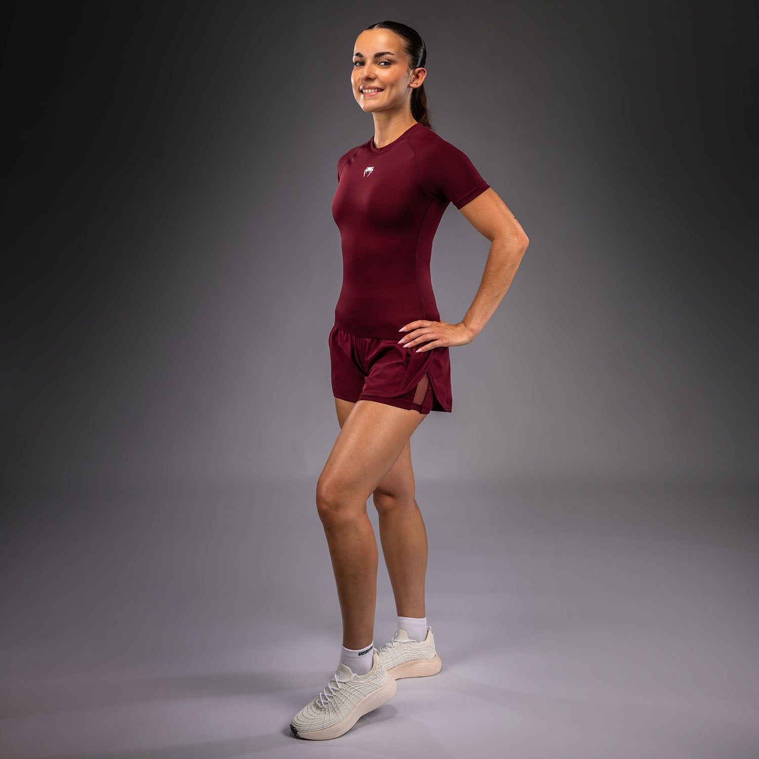 Venum Aero XT Short Sleeve Rashguard - Plum  product-type_Compression T-Shirts Venum