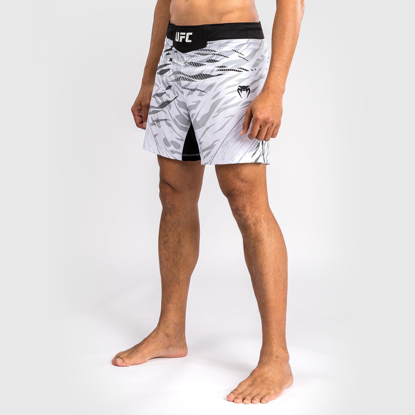 UFC Fusion by Venum Authentic Fight Night Men’s Fight Short - Short Fit - White