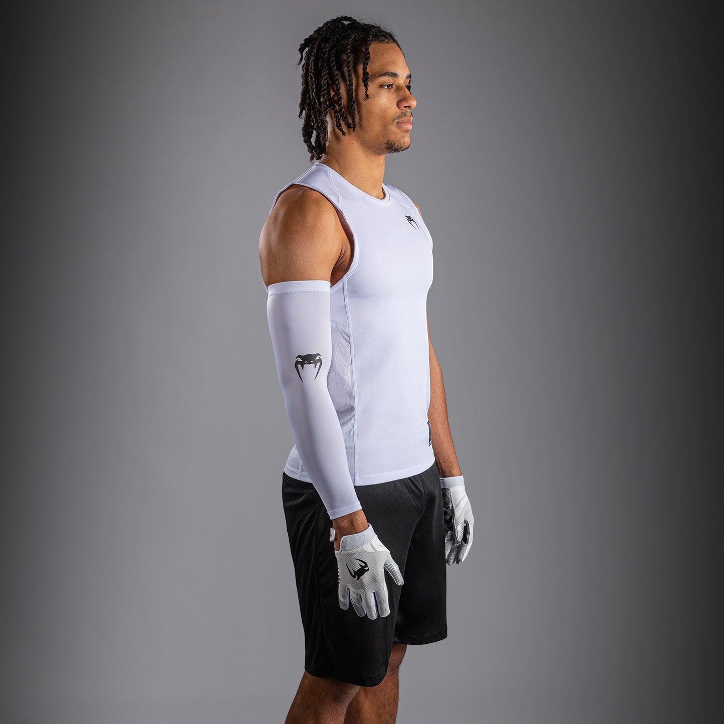 Venum Elite Football Sleeveless Compression Jersey - White