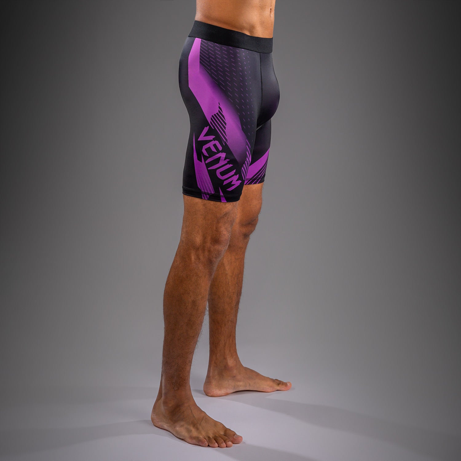 Venum No-Gi 6.0 Vale Tudo Shorts - Black/Purple  product-type_Compression shorts Venum
