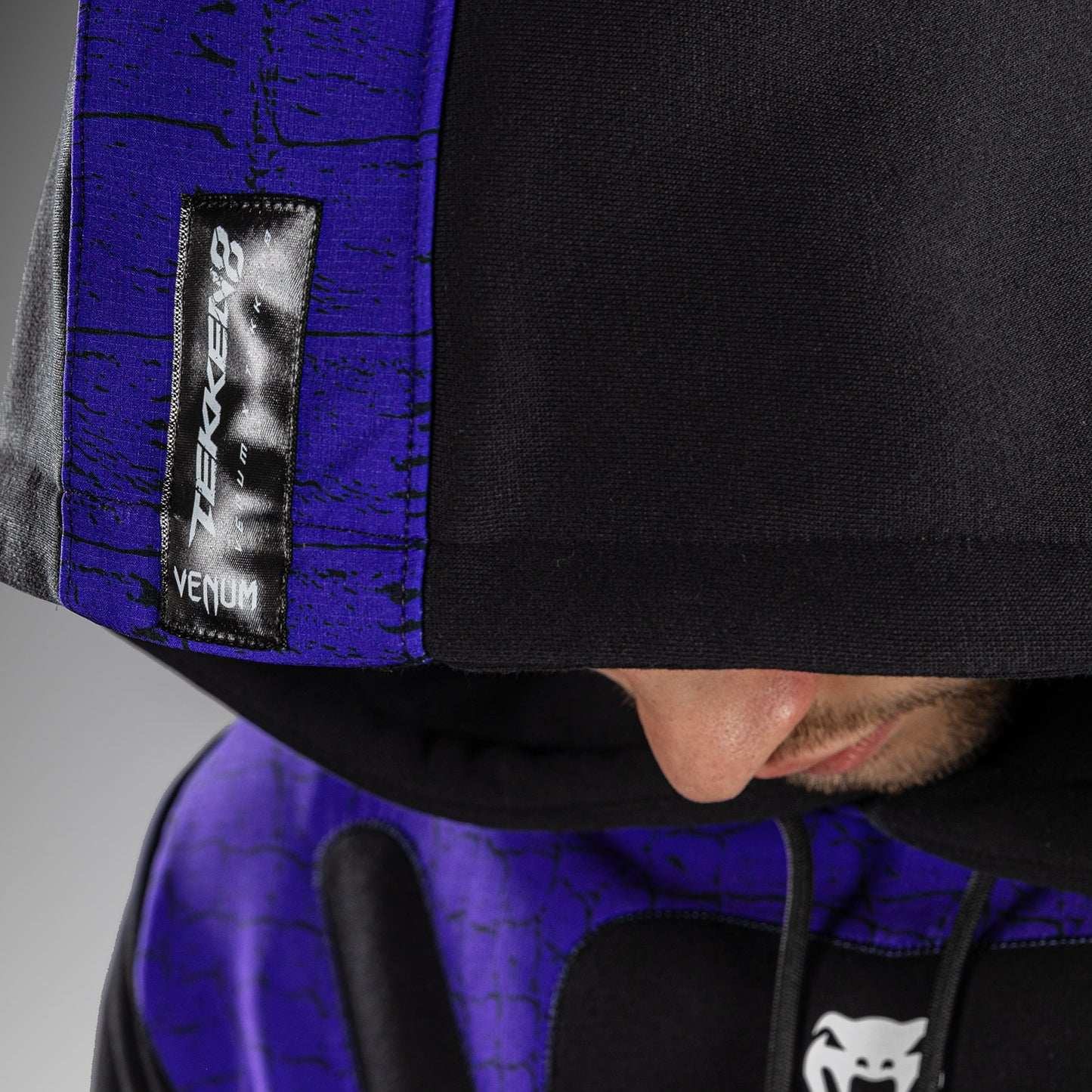 Venum x TEKKEN 8 Pullover Hoodie - Kazuya - Black/Purple