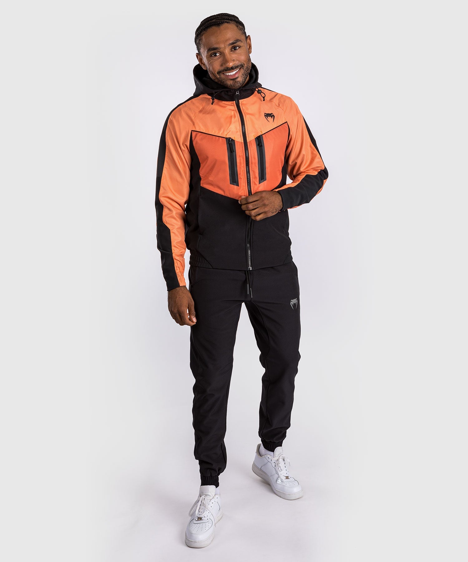 Nike orange track jacket hotsell