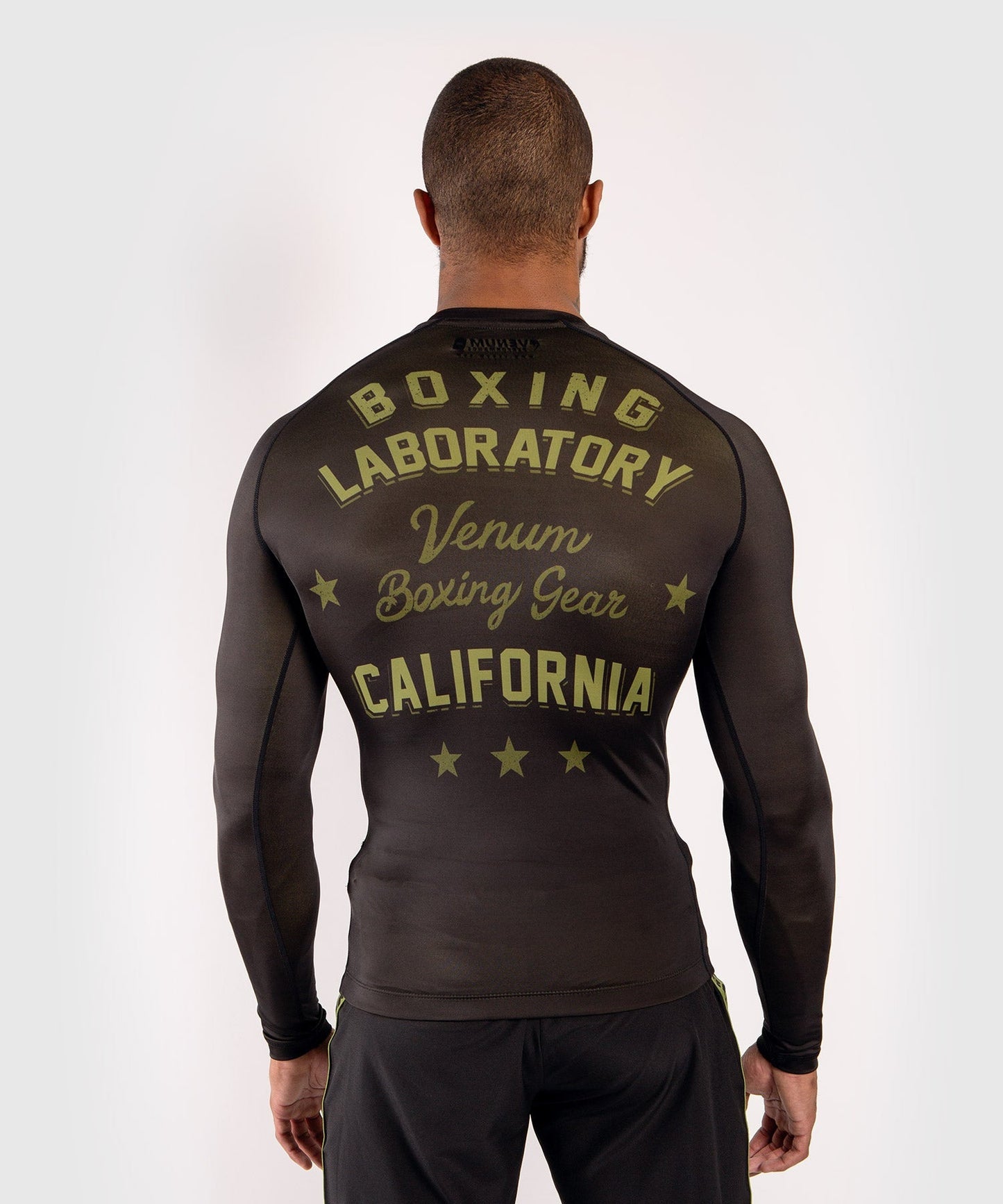 Venum Boxing Lab Rashguard - Long sleeves - Black/Green