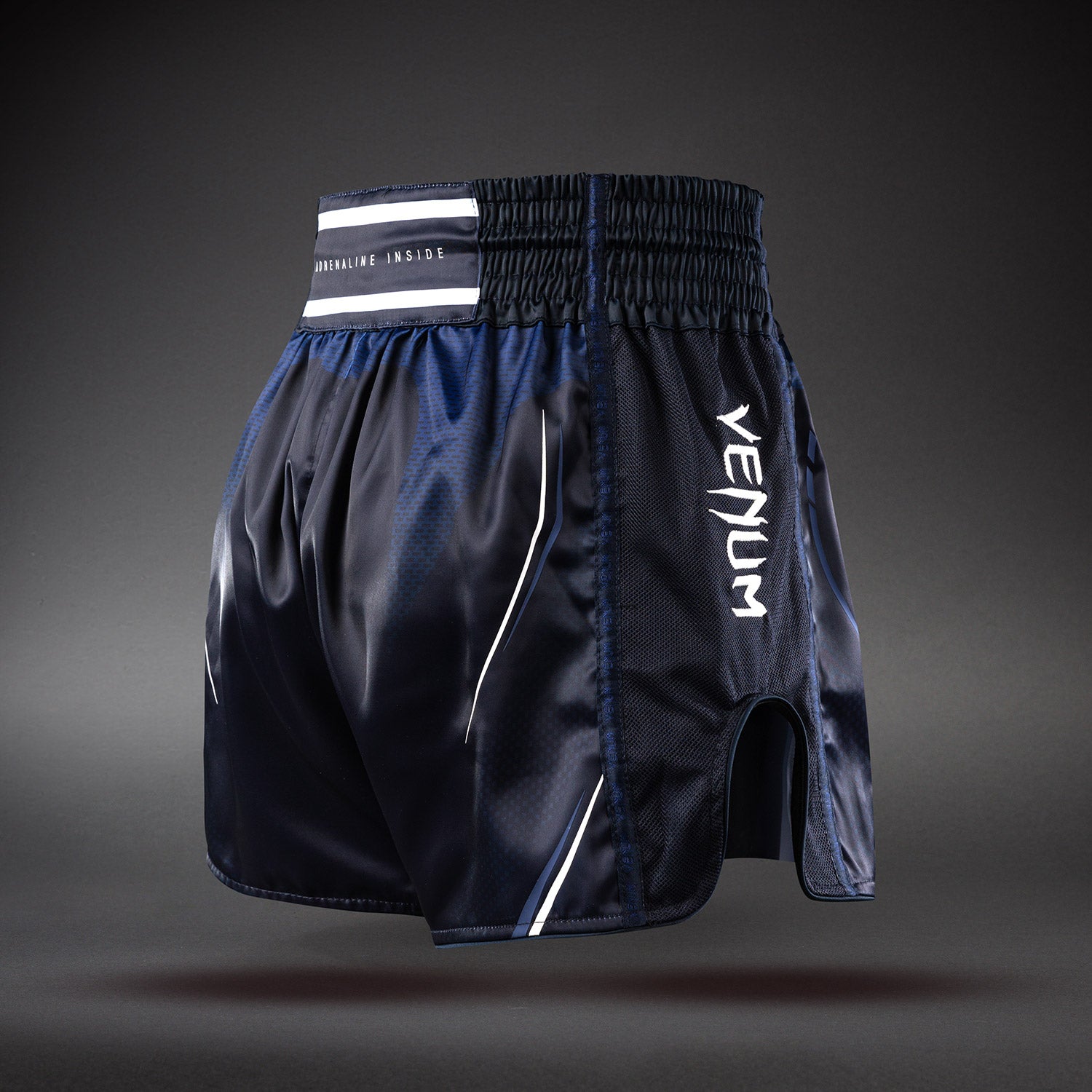 Venum G-Core Muay Thai Shorts - Navy Blue/White  product-type_Muay Thai Shorts Venum