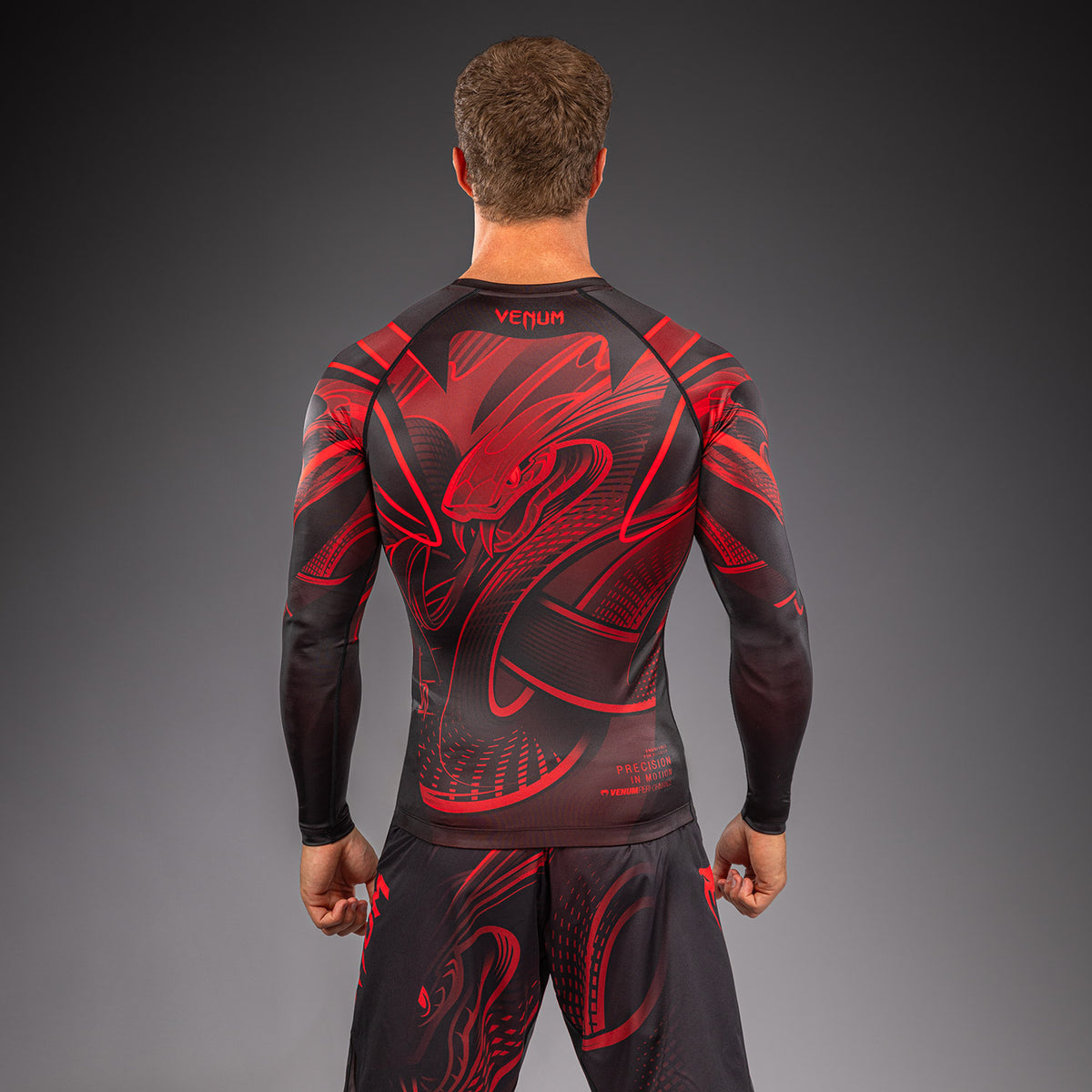 Crimson Viper 2.0 Long Sleeve Rashguard Black/Red