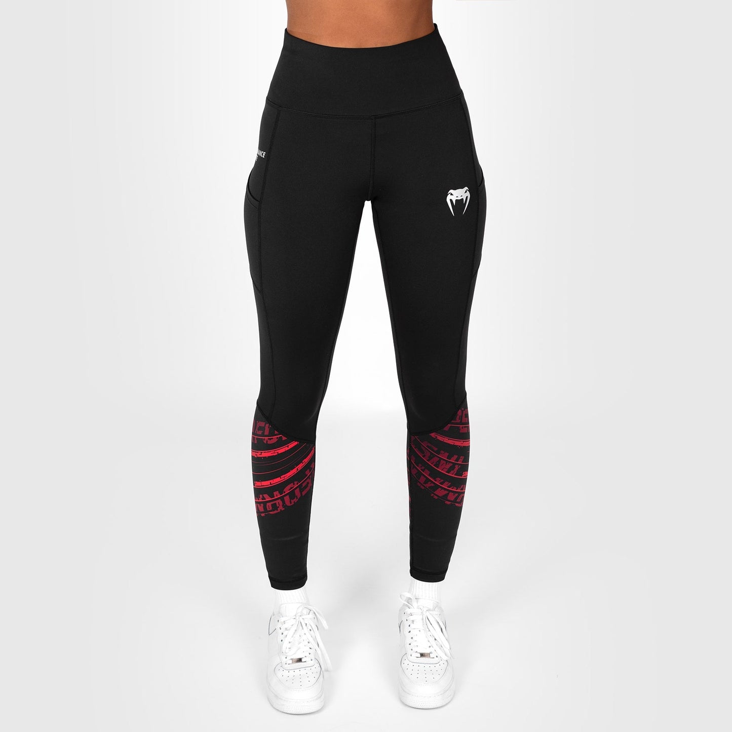 UFC Performance Institute 2.0 Women’s Performance Tight - Black/Red
