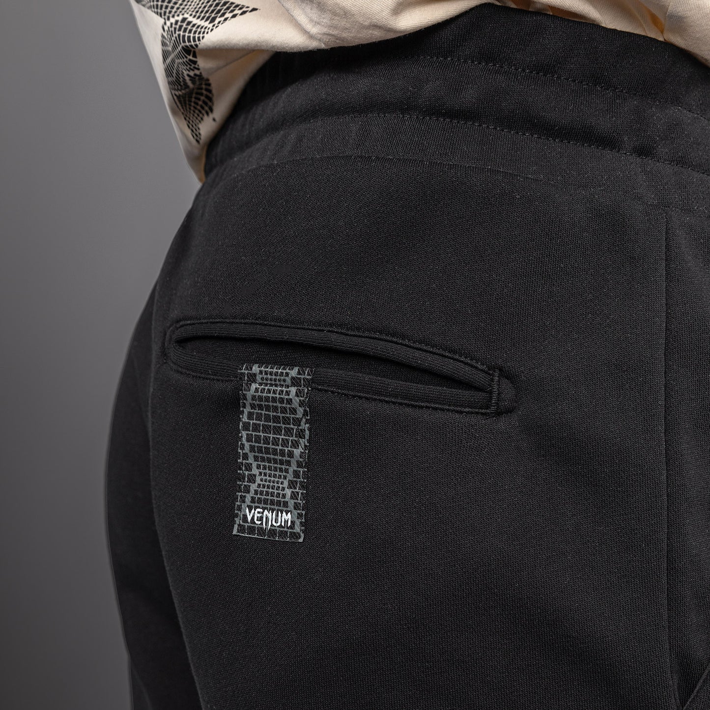 Venum Classic Fleece Cotton Shorts - Black