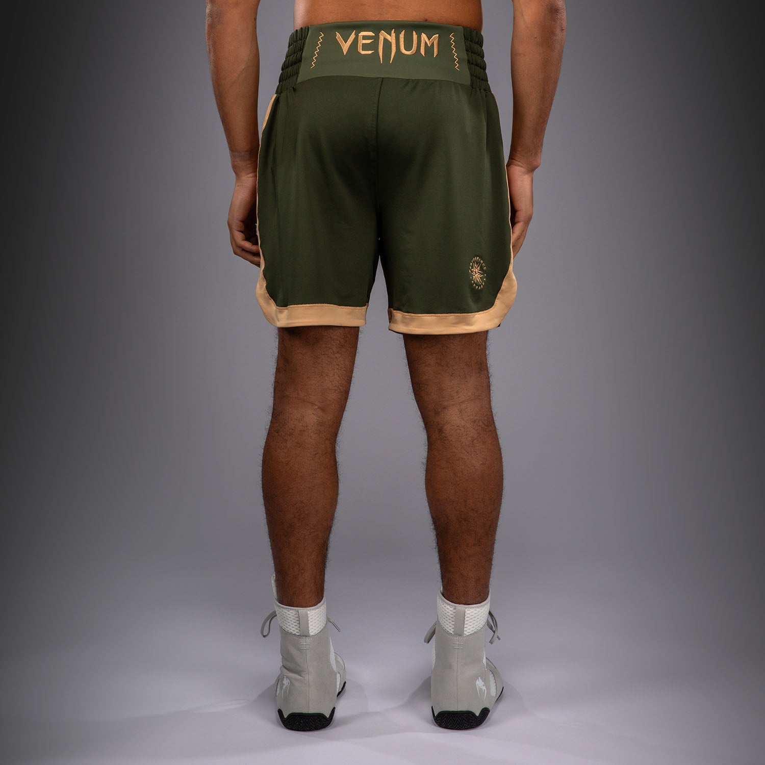 Venum Classic Boxing Shorts - Military Green/Sand - Venum