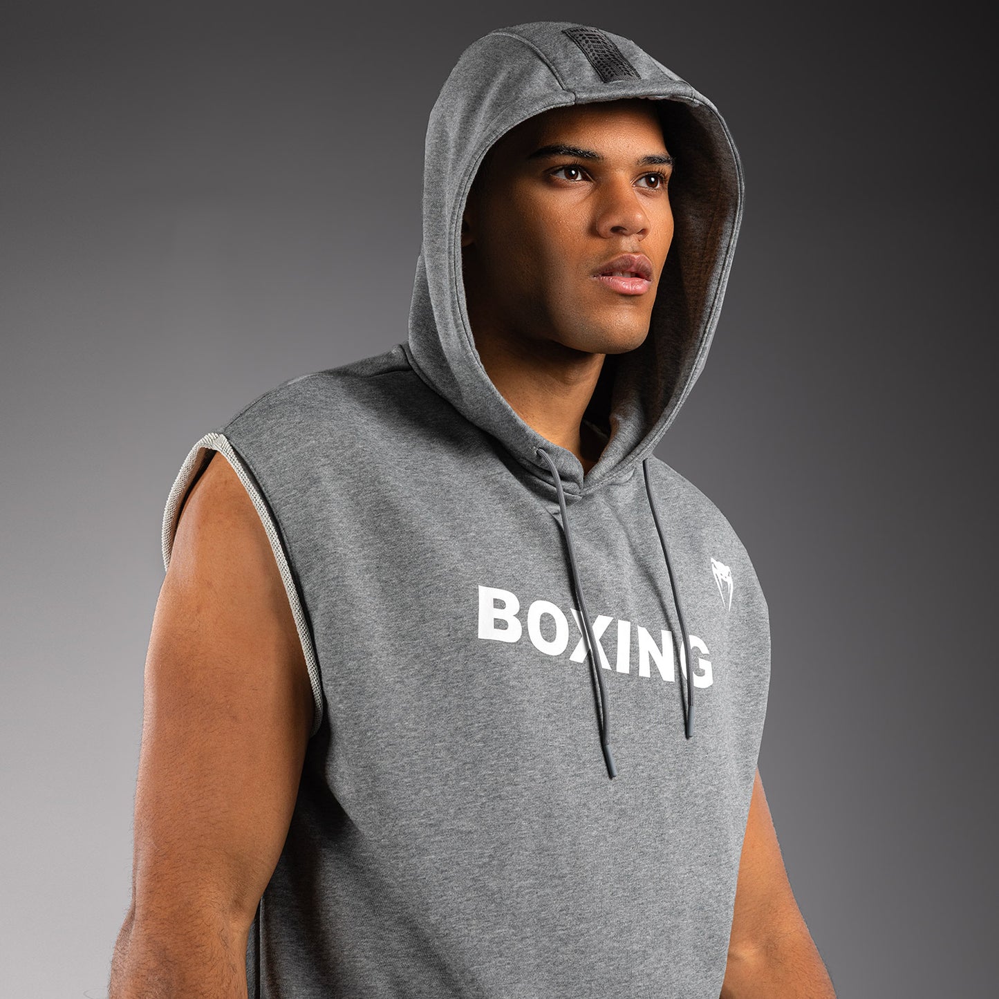 Venum Boxing VT Sleeveless Hoodie - Heather Grey