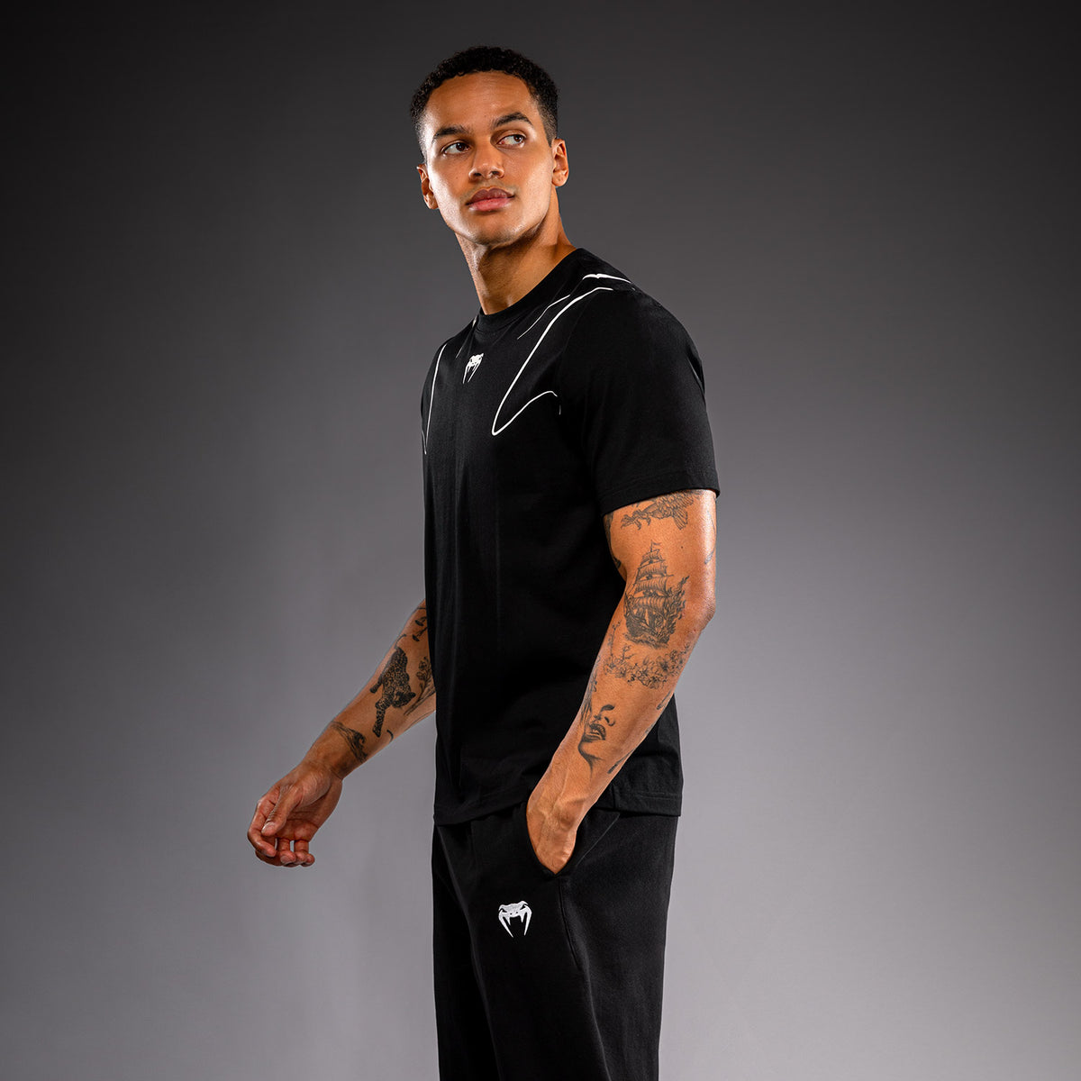 Crimson Viper 2.0 COTTON T-SHIRT Black/Grey