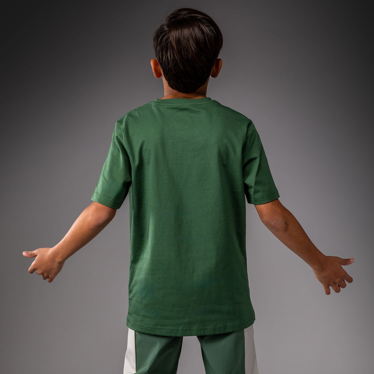 Venum Contender T-Shirt for Kids – Forest Green/ Off White  product-type_T-Shirts Venum