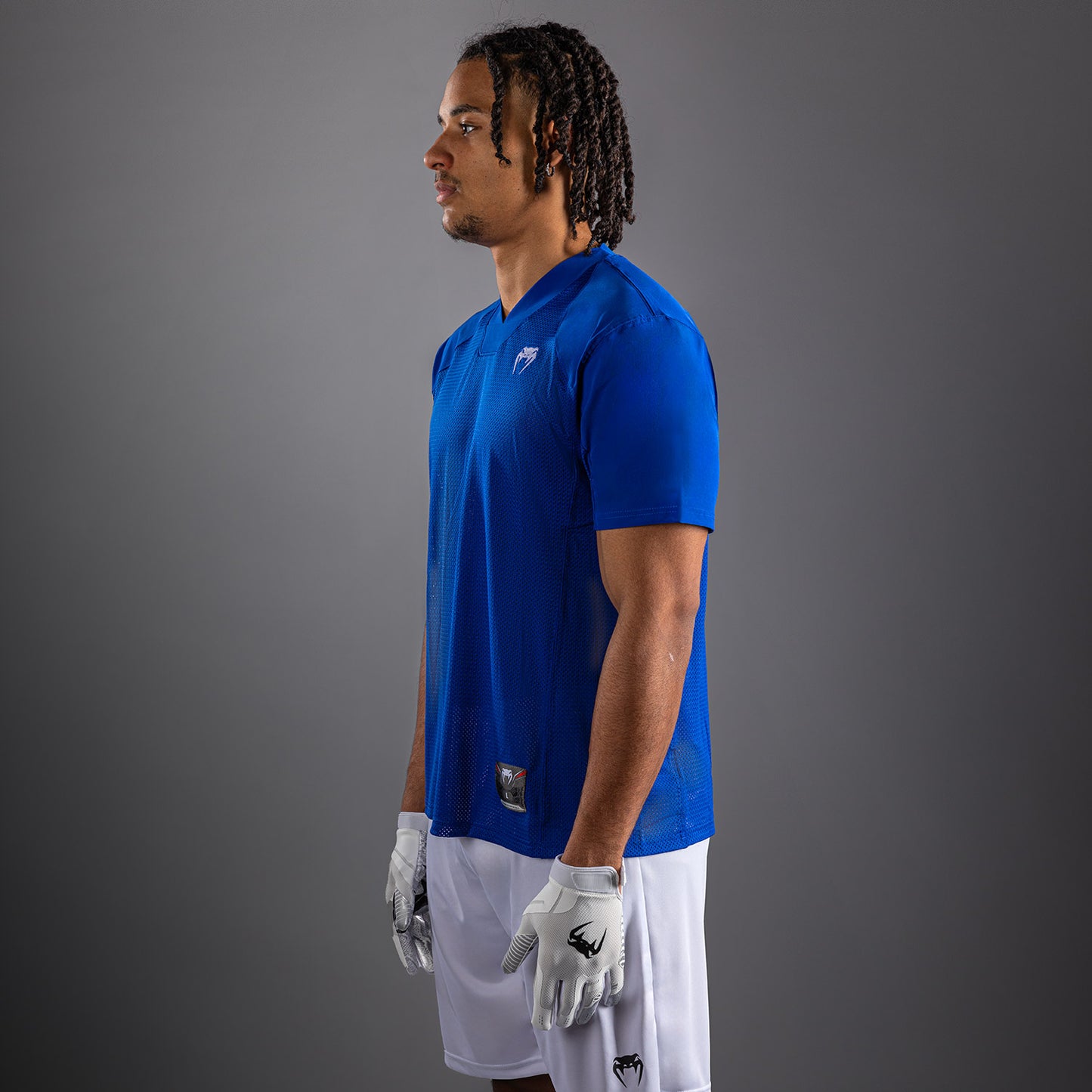 Venum Elite Personalized Football Short Sleeve Jersey - Royal Blue