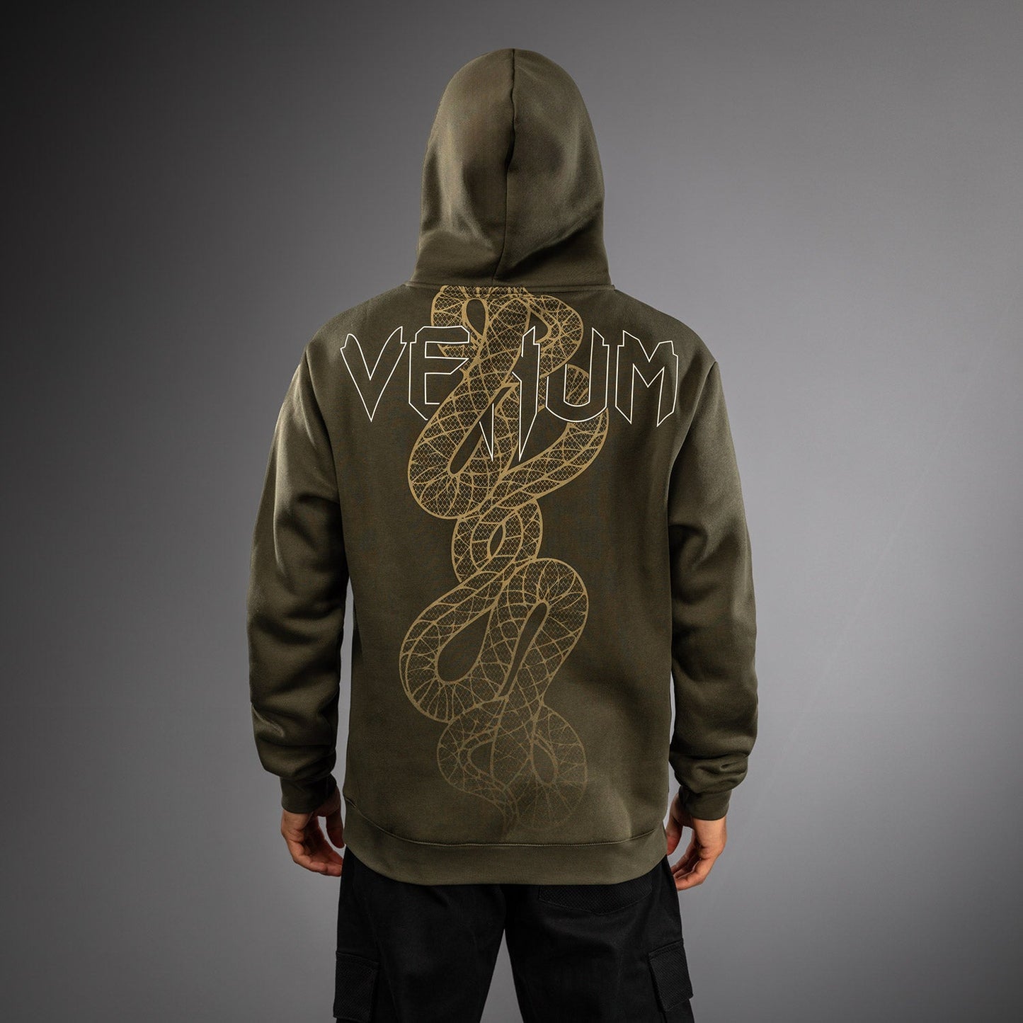Venum Serpenti Hoodie - Khaki/Bronze/Ivory
