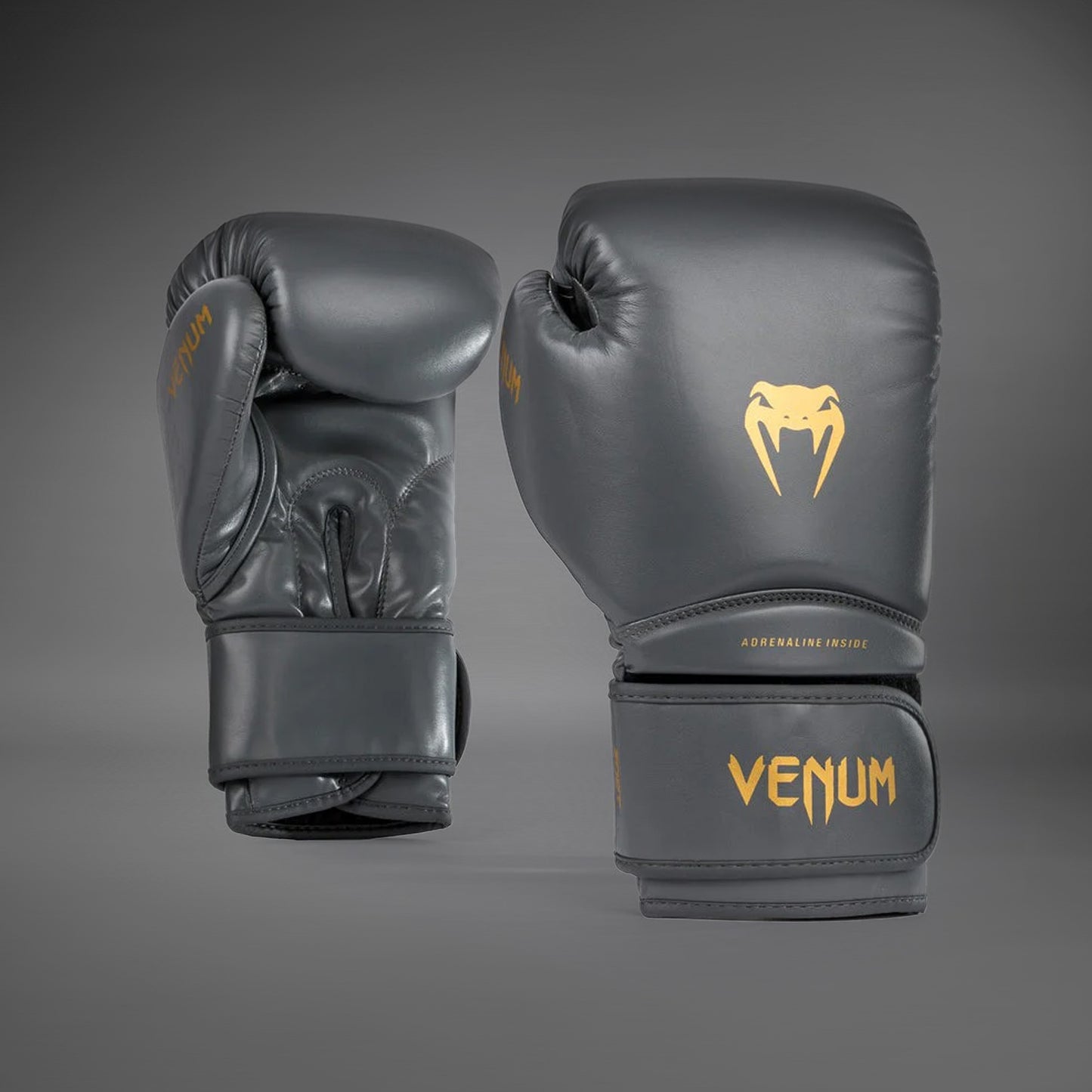 Venum Contender 1.5 Boxing Gloves - Grey/Gold