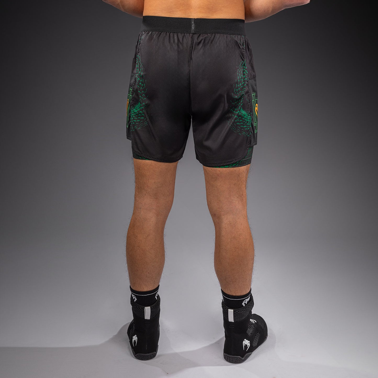Venum Matupa Training Shorts - Black/Green/Gold