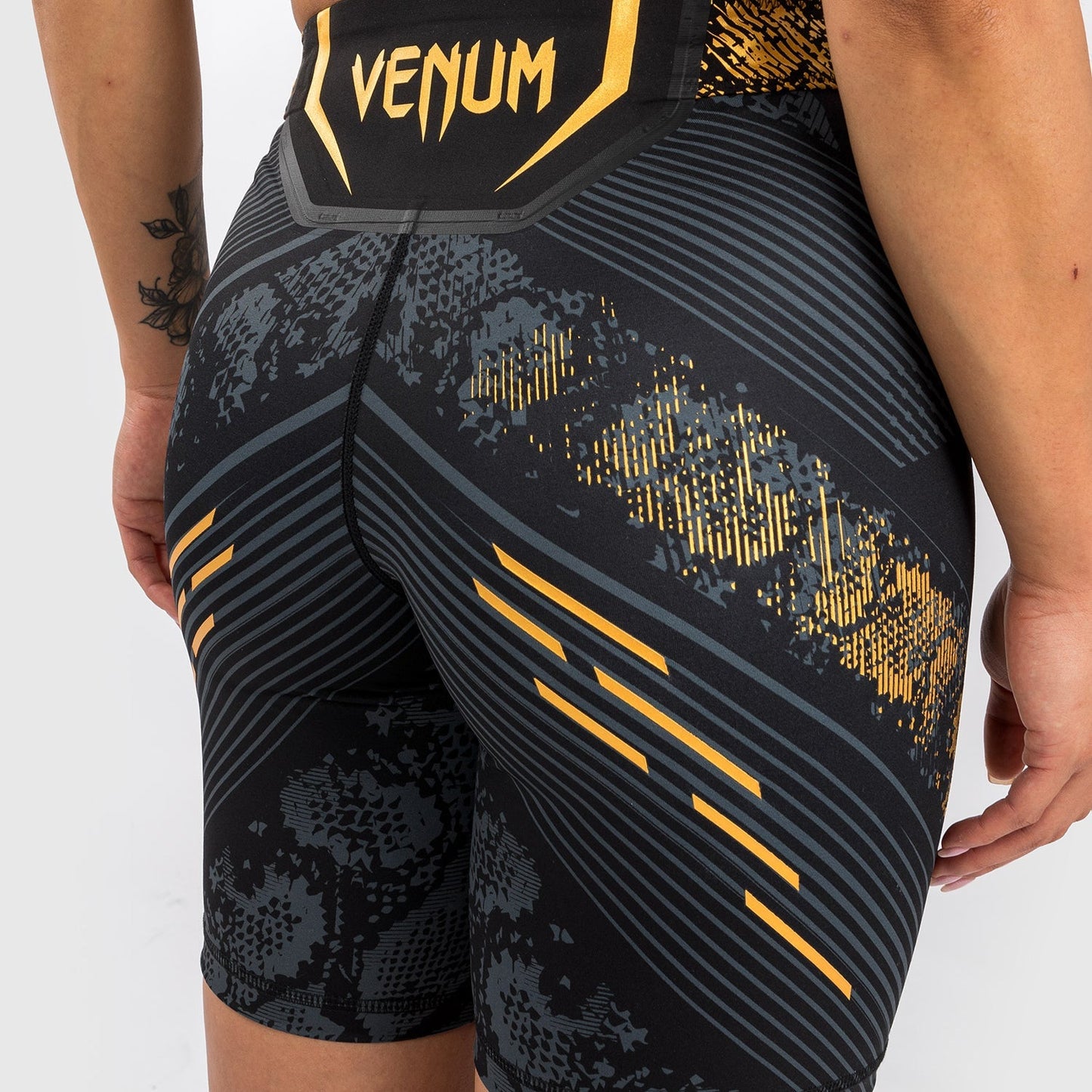 UFC Adrenaline by Venum Authentic Fight Night Women’s Vale Tudo Short - Long Fit - Champion