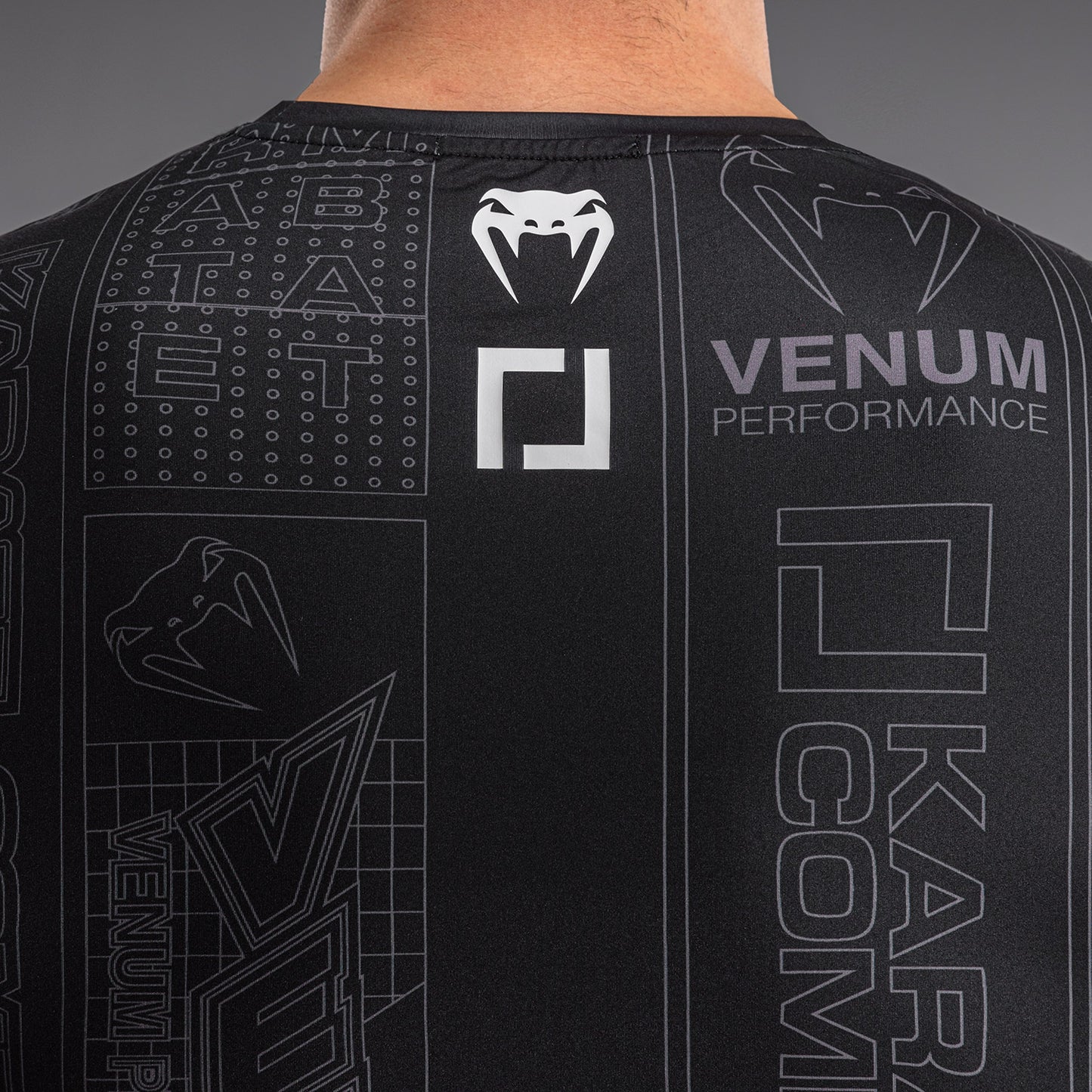Karate Combat by Venum Dry-Tech Tank Top - Black/Grey