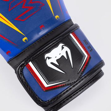 Venum Elite Evo Boxing Gloves - Blue/Yellow