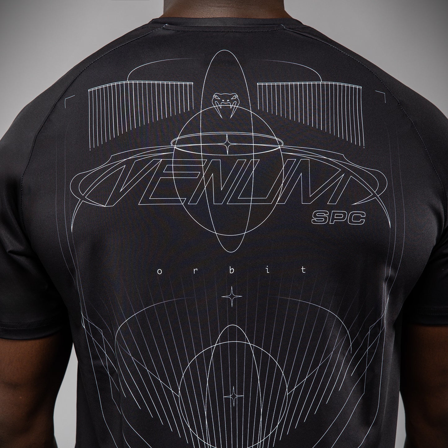 Venum Eclipse Dry-Tech T-Shirt - Black/Silver